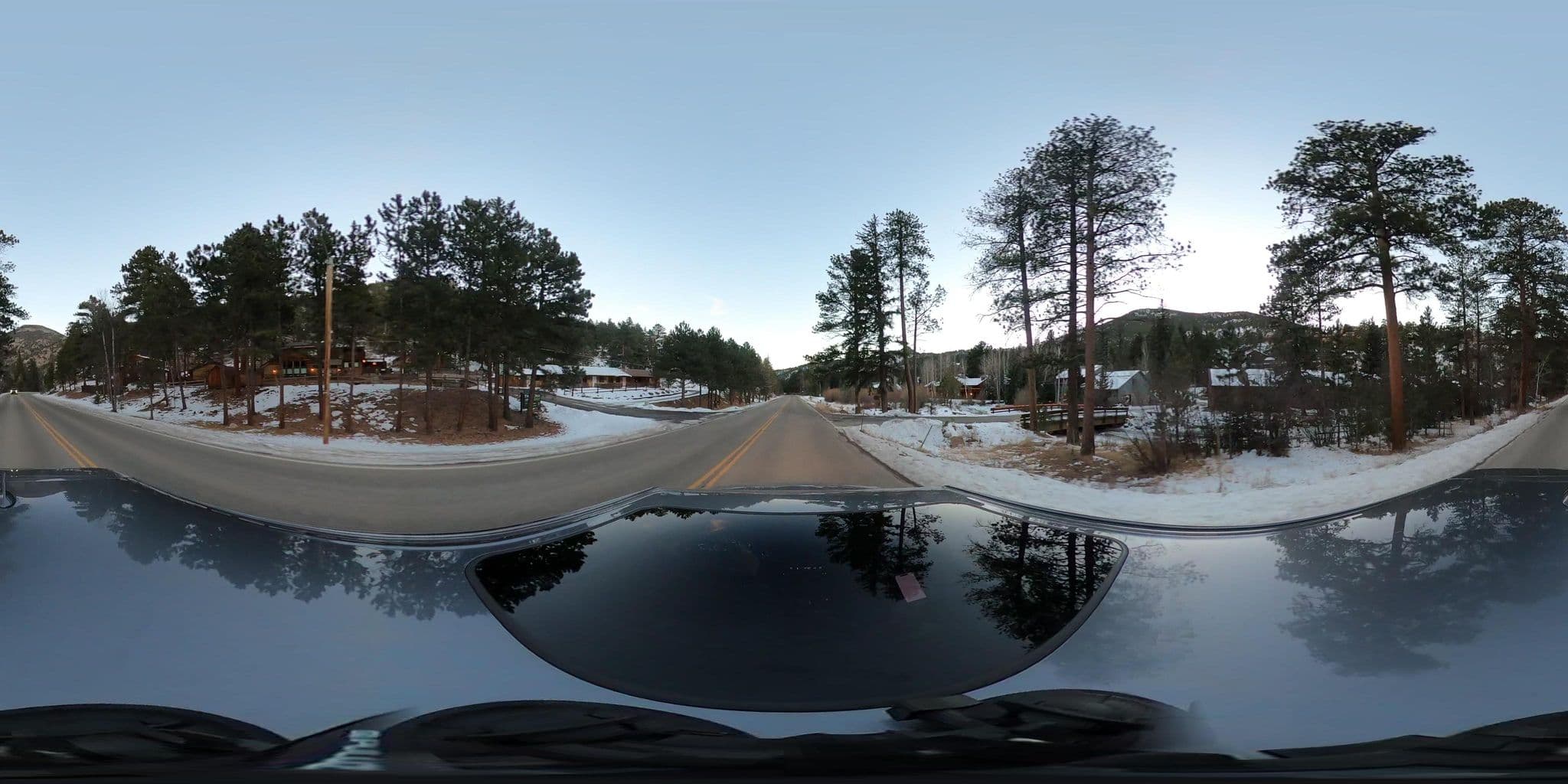 Street view near Timber Creek Chalets, Estes Park