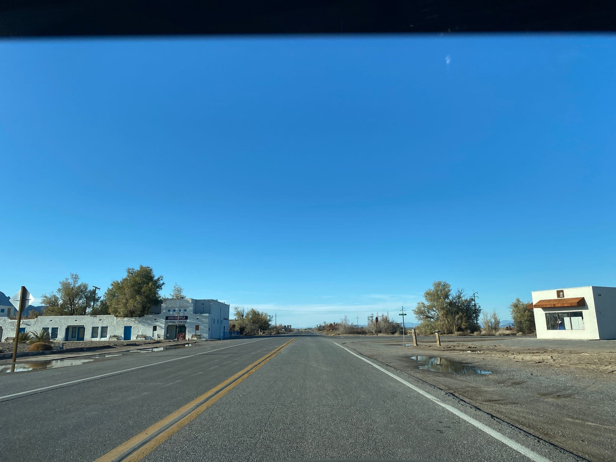 Street view near Amargosa Campground, Death Valley — © matsayz (CC BY-SA · Mapillary)