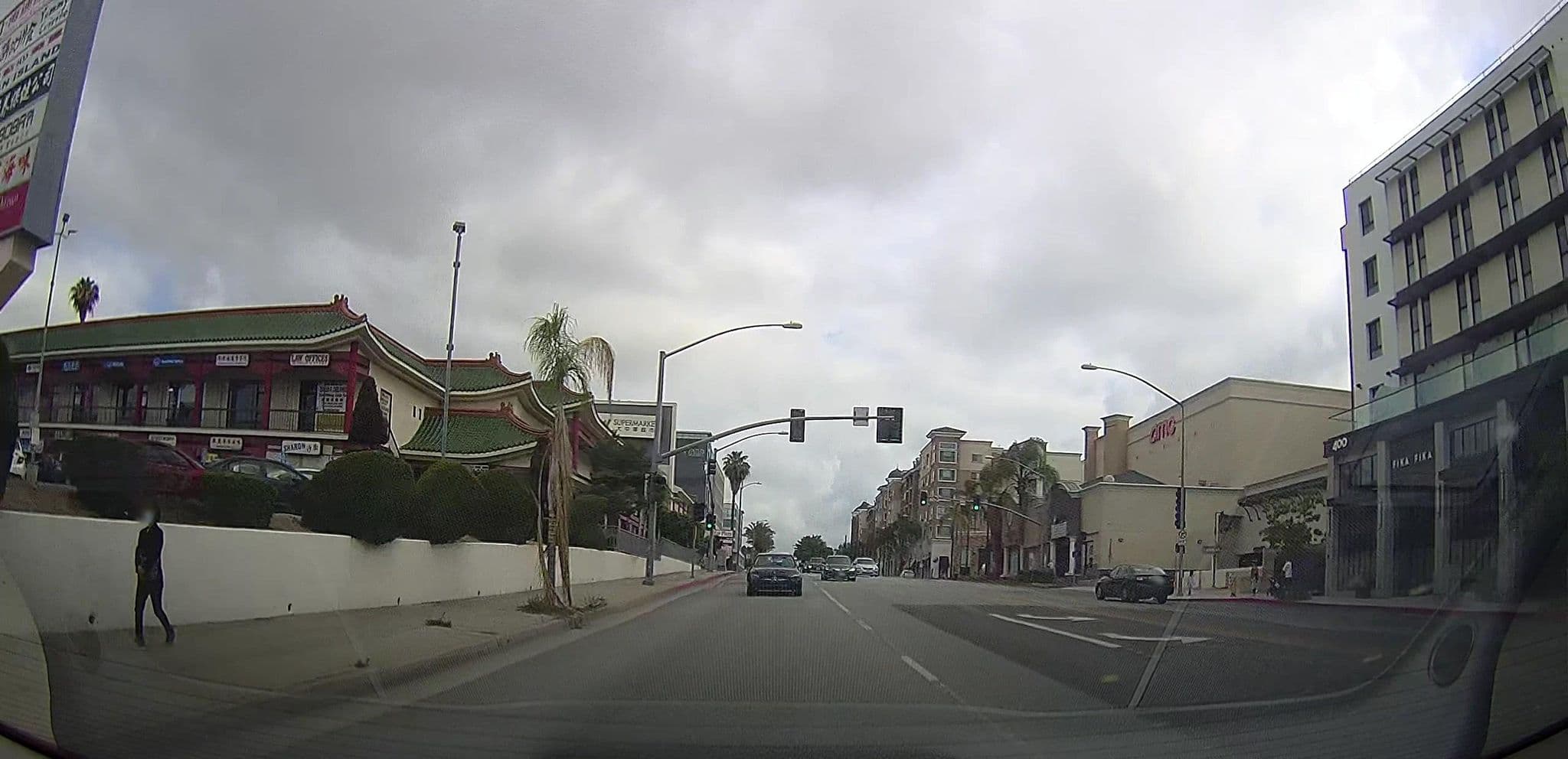 Street view near Holiday Inn, Monterey Park — © MicahStokes (CC BY-SA · Mapillary)