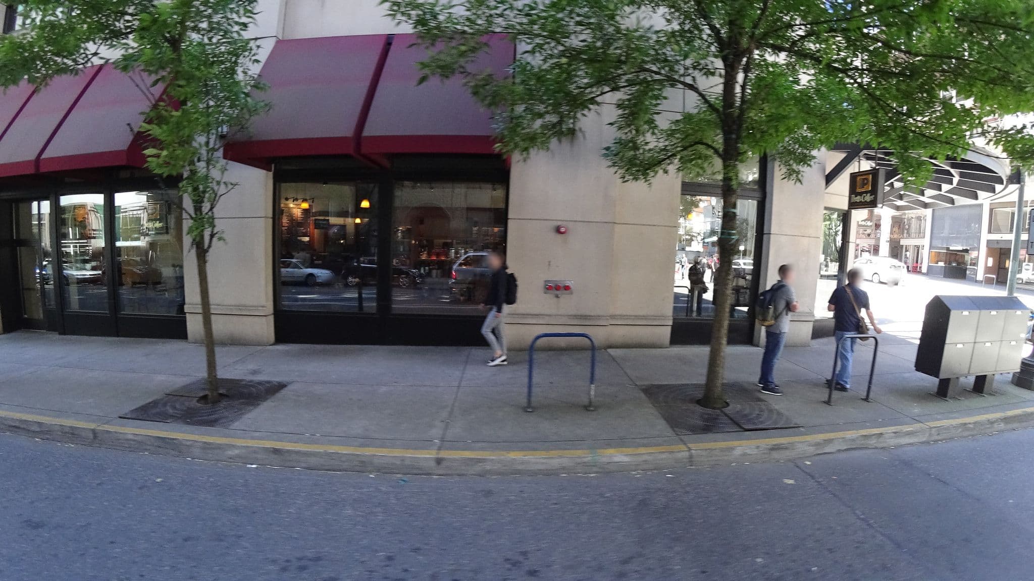 Street view near The Bidwell, Portland