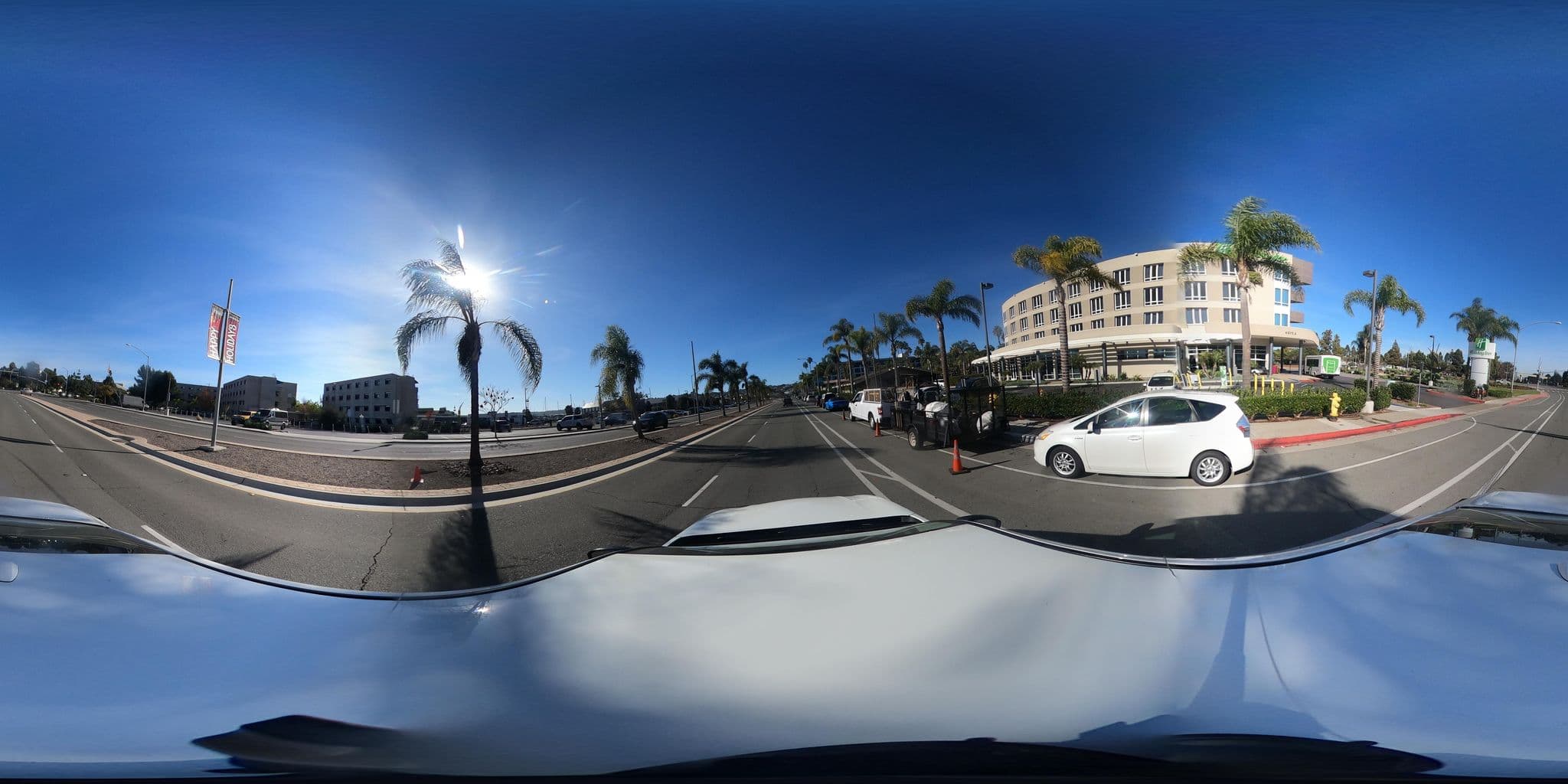 Street view near Holiday Inn San Diego - Bayside, San Diego — © GoProMAX3M (CC BY-SA · Mapillary)