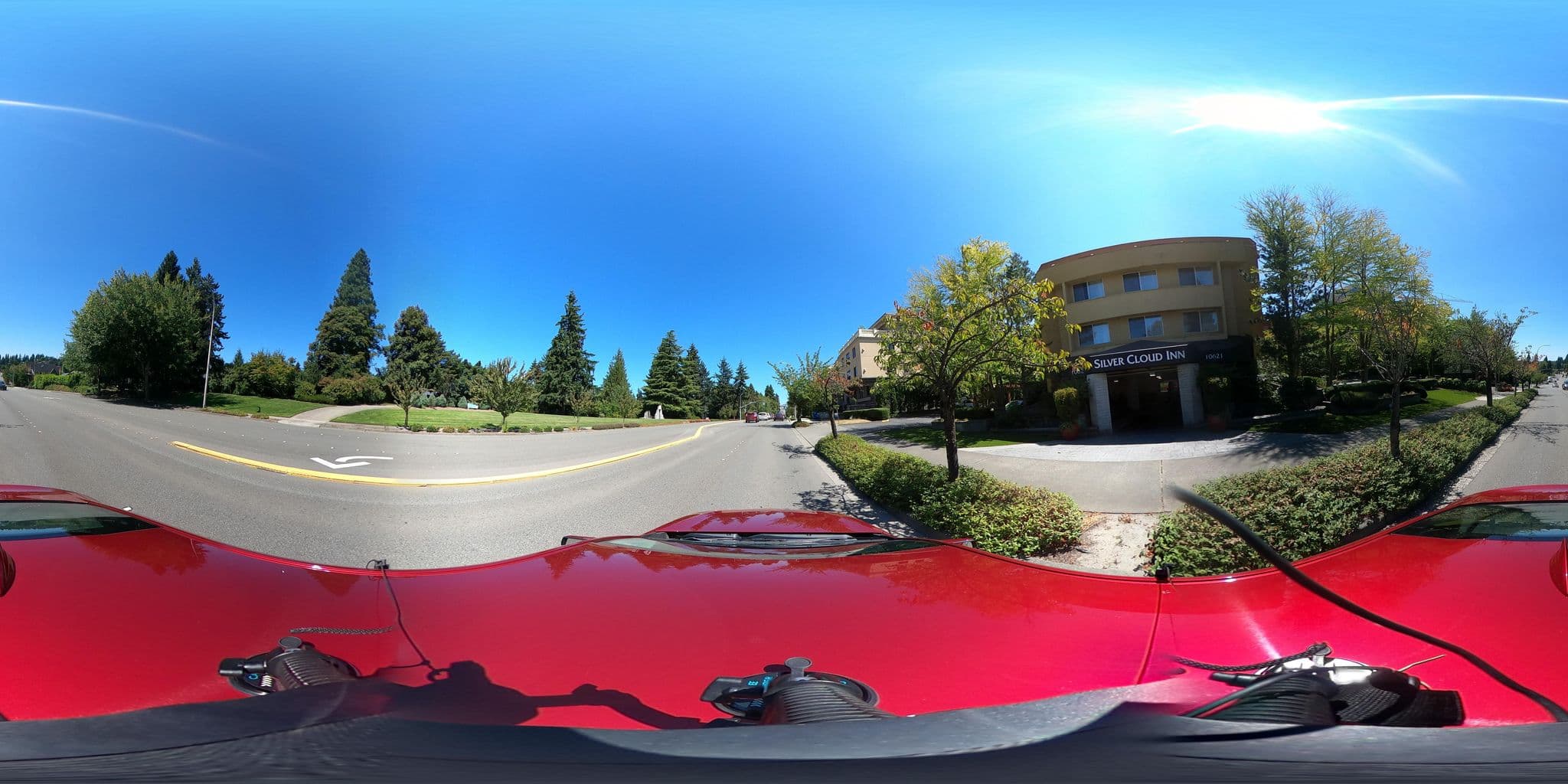 Street view near Silver Cloud Inn, Bellevue — © WavyPanels (CC BY-SA · Mapillary)