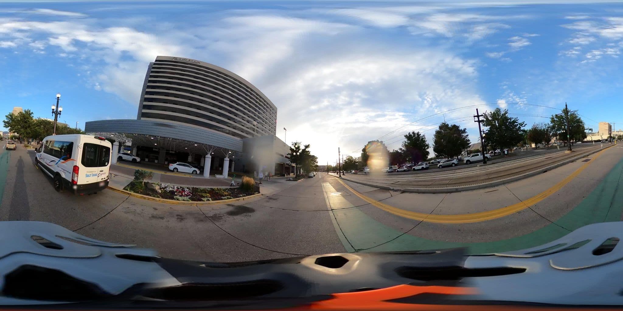 Street view near Radisson, Salt Lake City — © HashFerret (CC BY-SA · Mapillary)