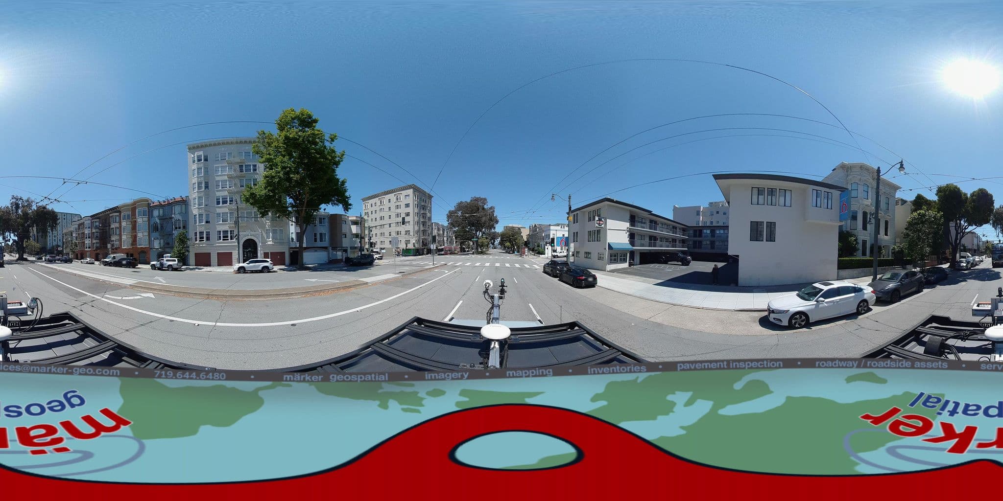 Street view near Motel 6, Chinatown