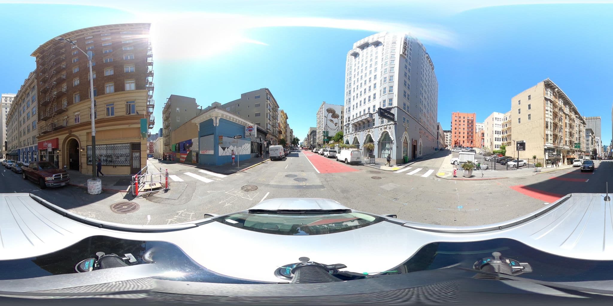 Street view near Hotel Adagio, Chinatown