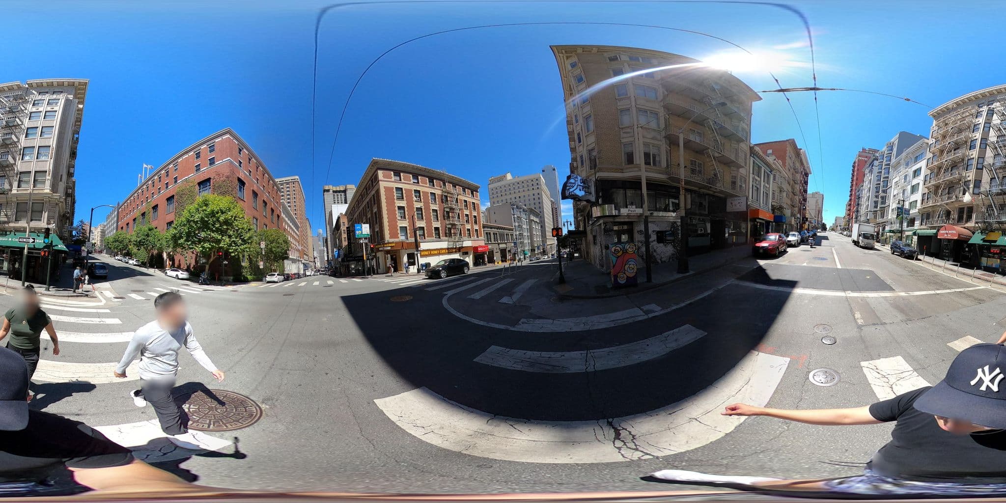 Street view near Emperor Norton Inn, Chinatown