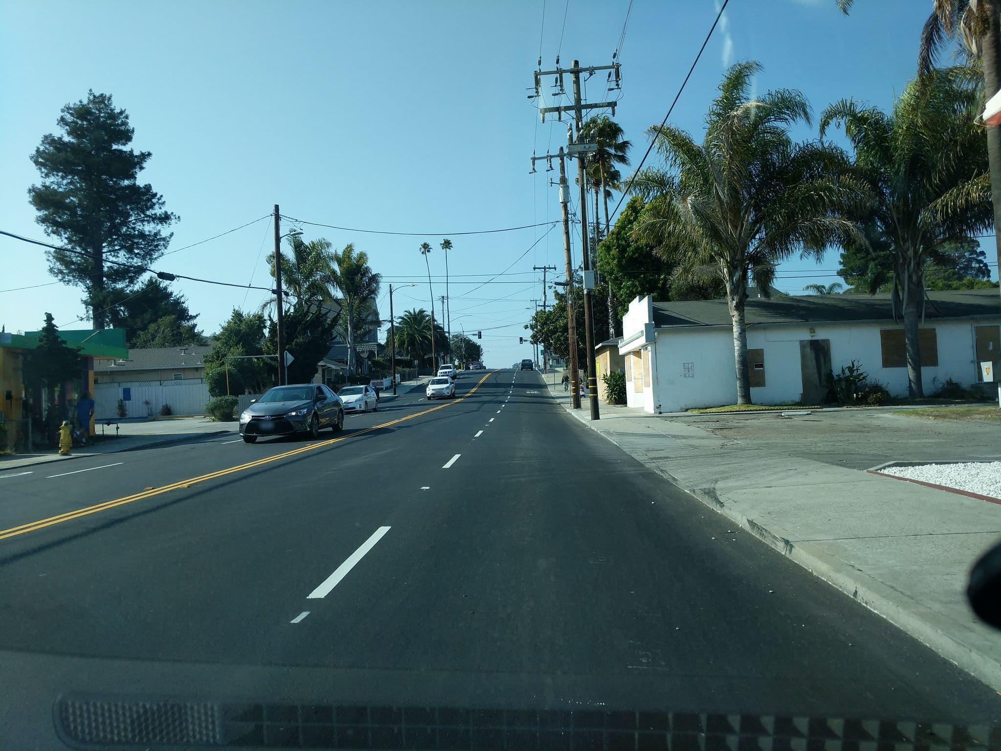 Street view near Pacific Inn Santa Cruz, Santa Cruz — © daryldarko (CC BY-SA · Mapillary)