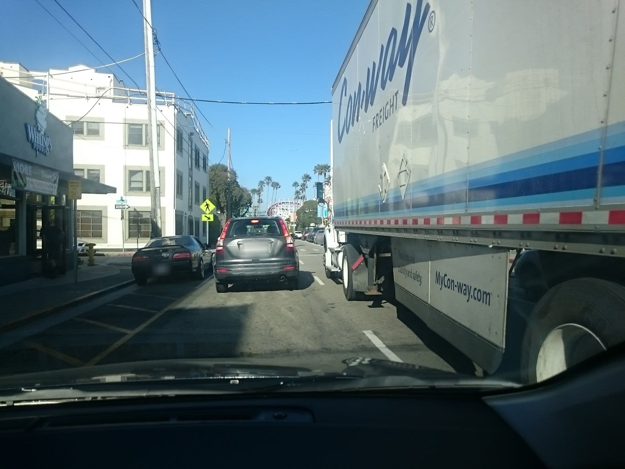 Street view near Carousel Motel, Santa Cruz — © voschix (CC BY-SA · Mapillary)