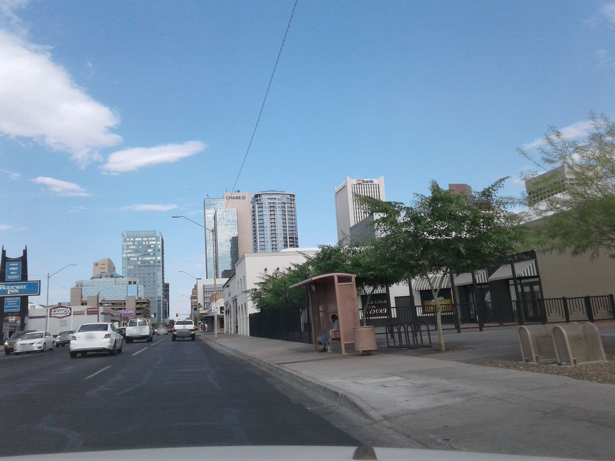Street view near SureStay Hotel by Best Western Phoenix Downtown, Phoenix — © drkludge (CC BY-SA · Mapillary)