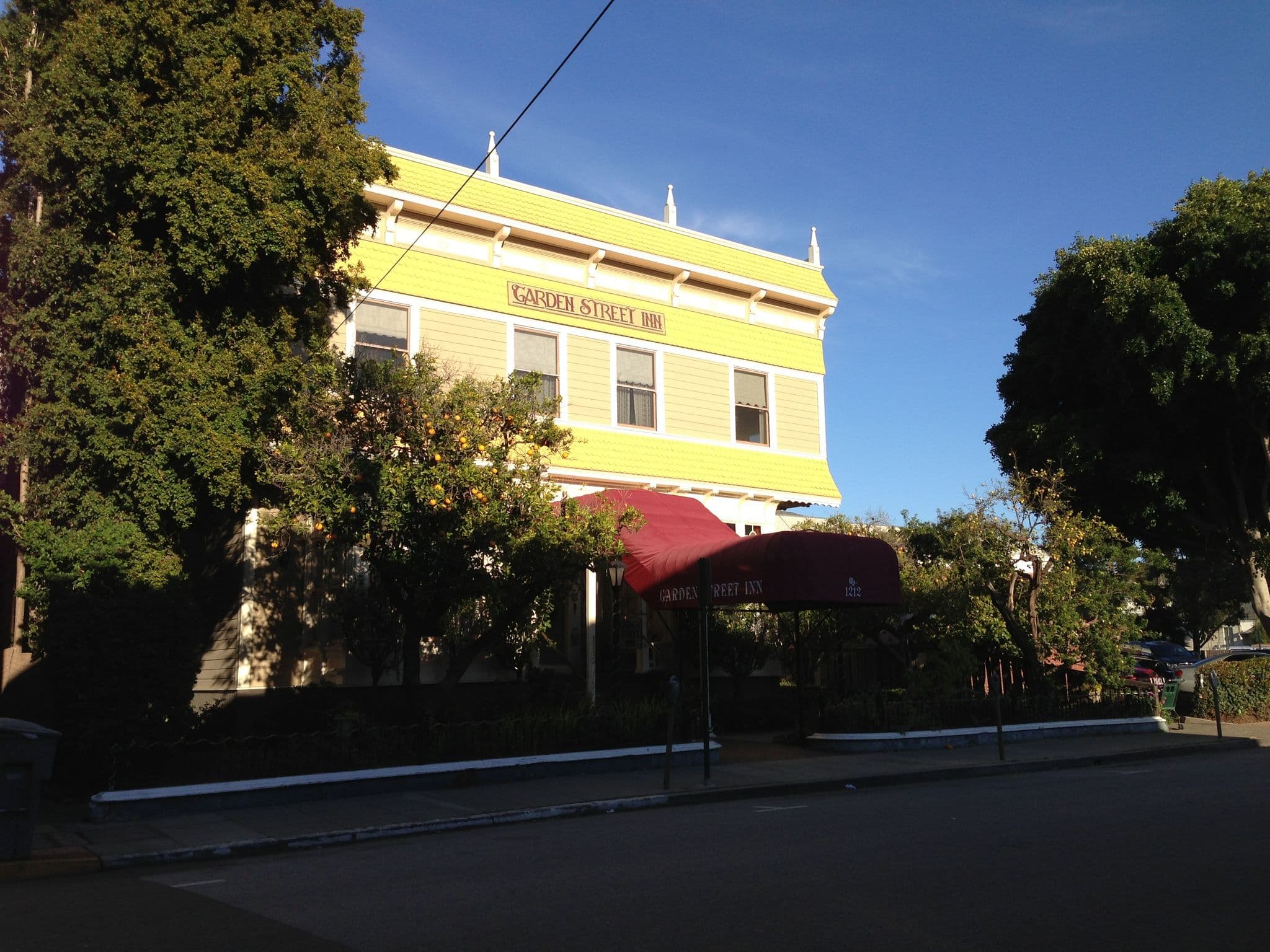 Street view near Garden Street Inn, San Luis Obispo — © j03lar50n (CC BY-SA · Mapillary)
