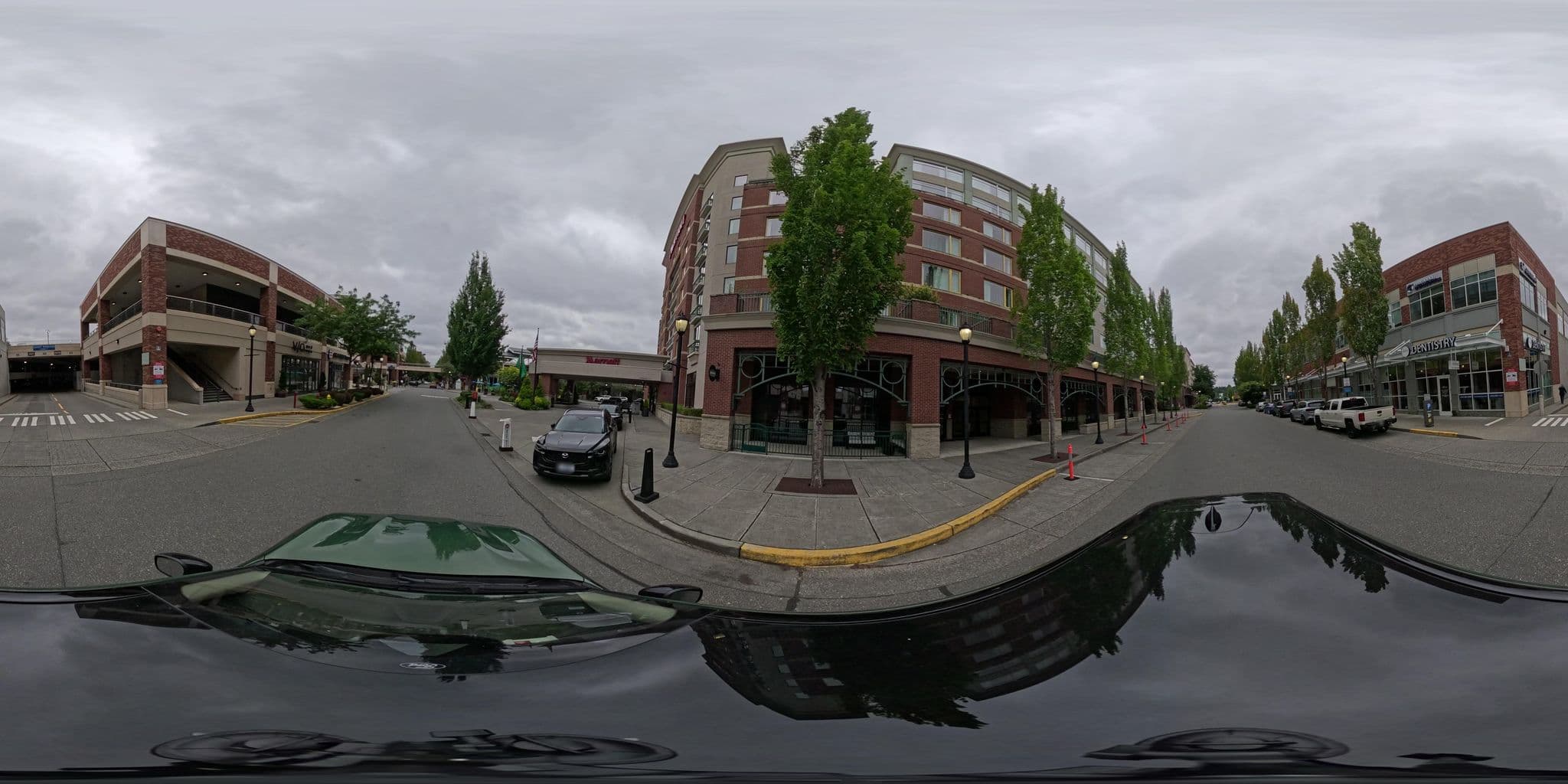 Street view near Redmond Marriott Town Center, Redmond — © watmildon (CC BY-SA · Mapillary)