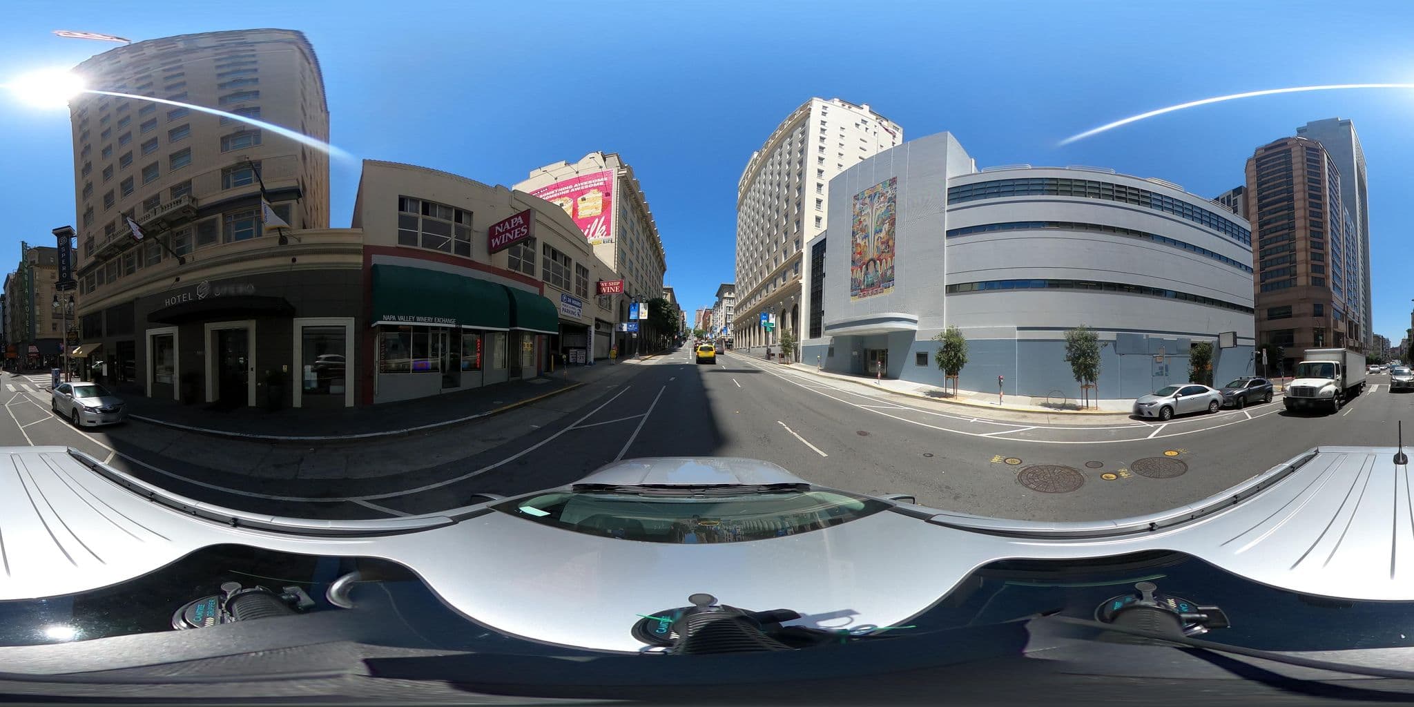 Street view near Hotel Spero, Chinatown
