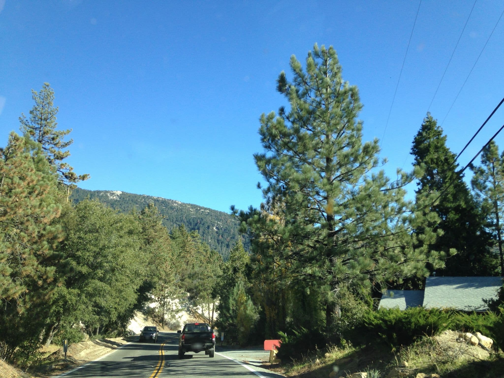 Street view near Strawberry Creek Bunkhouse, Idyllwild-Pine Cove — © teemsaj (CC BY-SA · Mapillary)