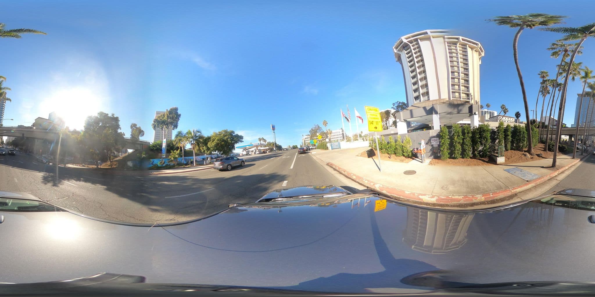 Street view near The DEXTRO Little Italy, San Diego