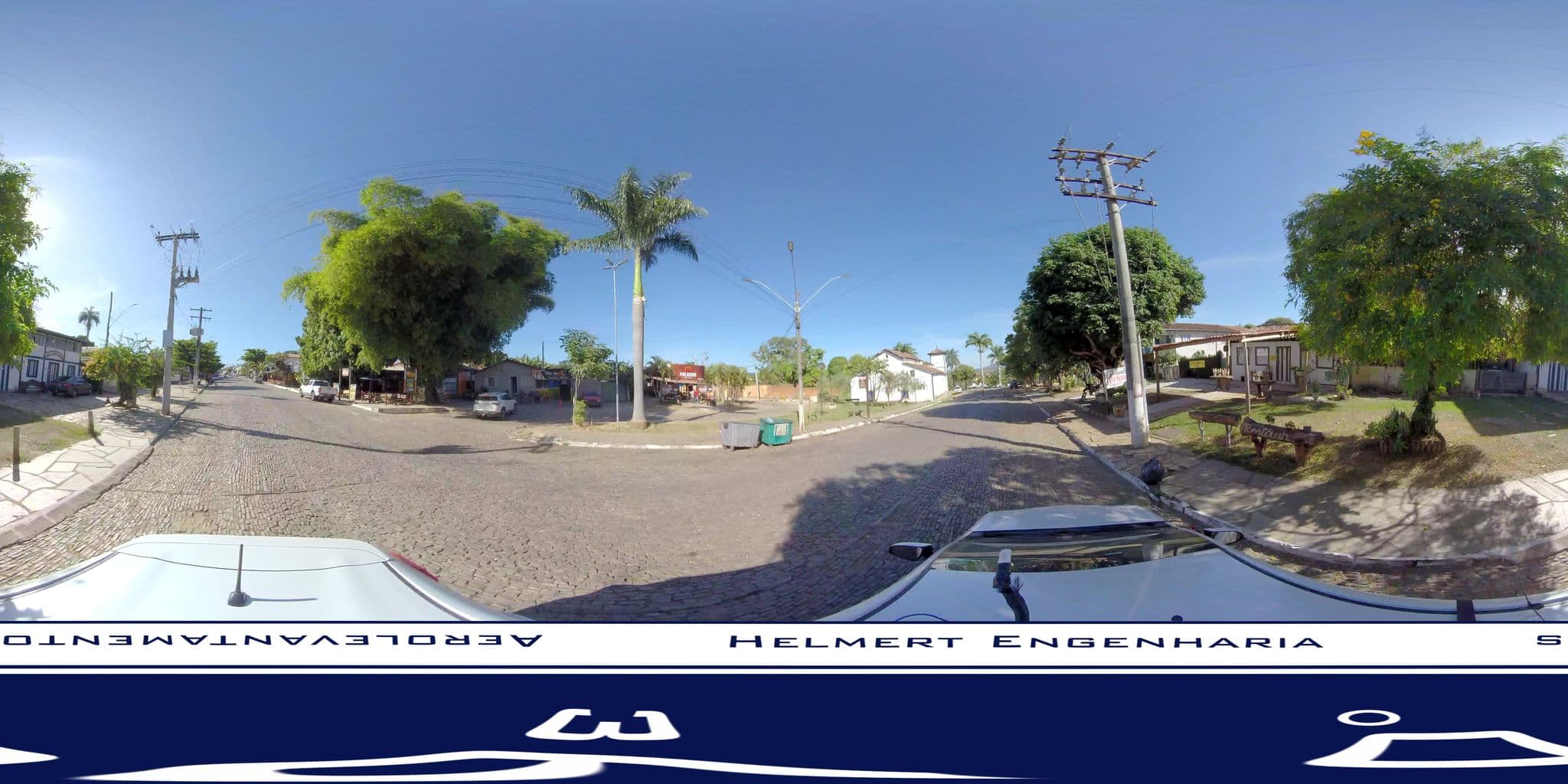 Street view near Pousada Floresta, Pirenópolis — © helmert_engenharia (CC BY-SA · Mapillary)