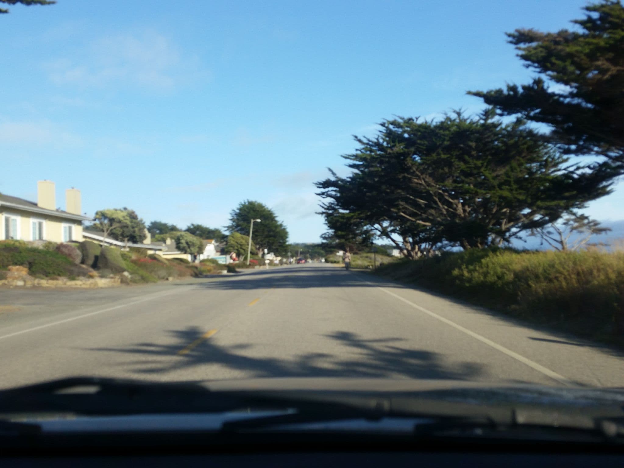 Street view near The Blue Whale Inn, Cambria — © caboosey (CC BY-SA · Mapillary)