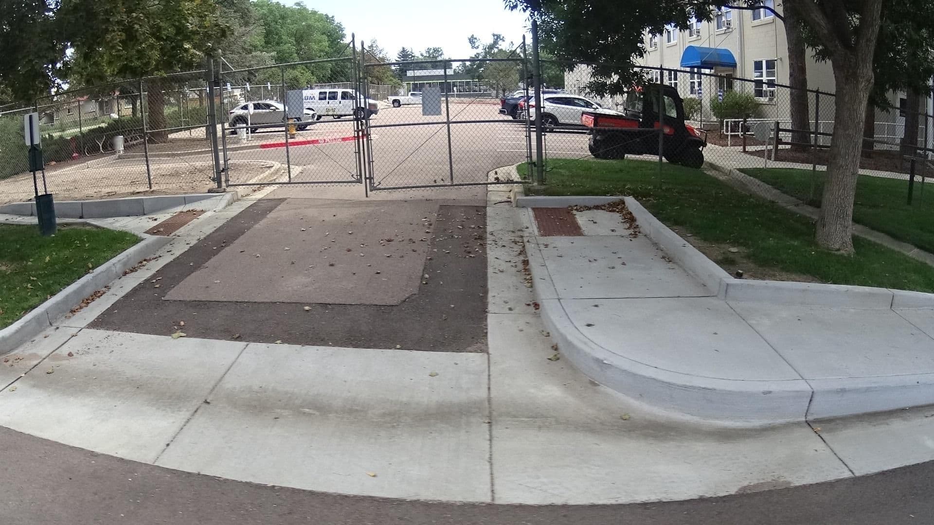 Street view near Cortina residence hall, Colorado Springs — © marker_geo (CC BY-SA · Mapillary)