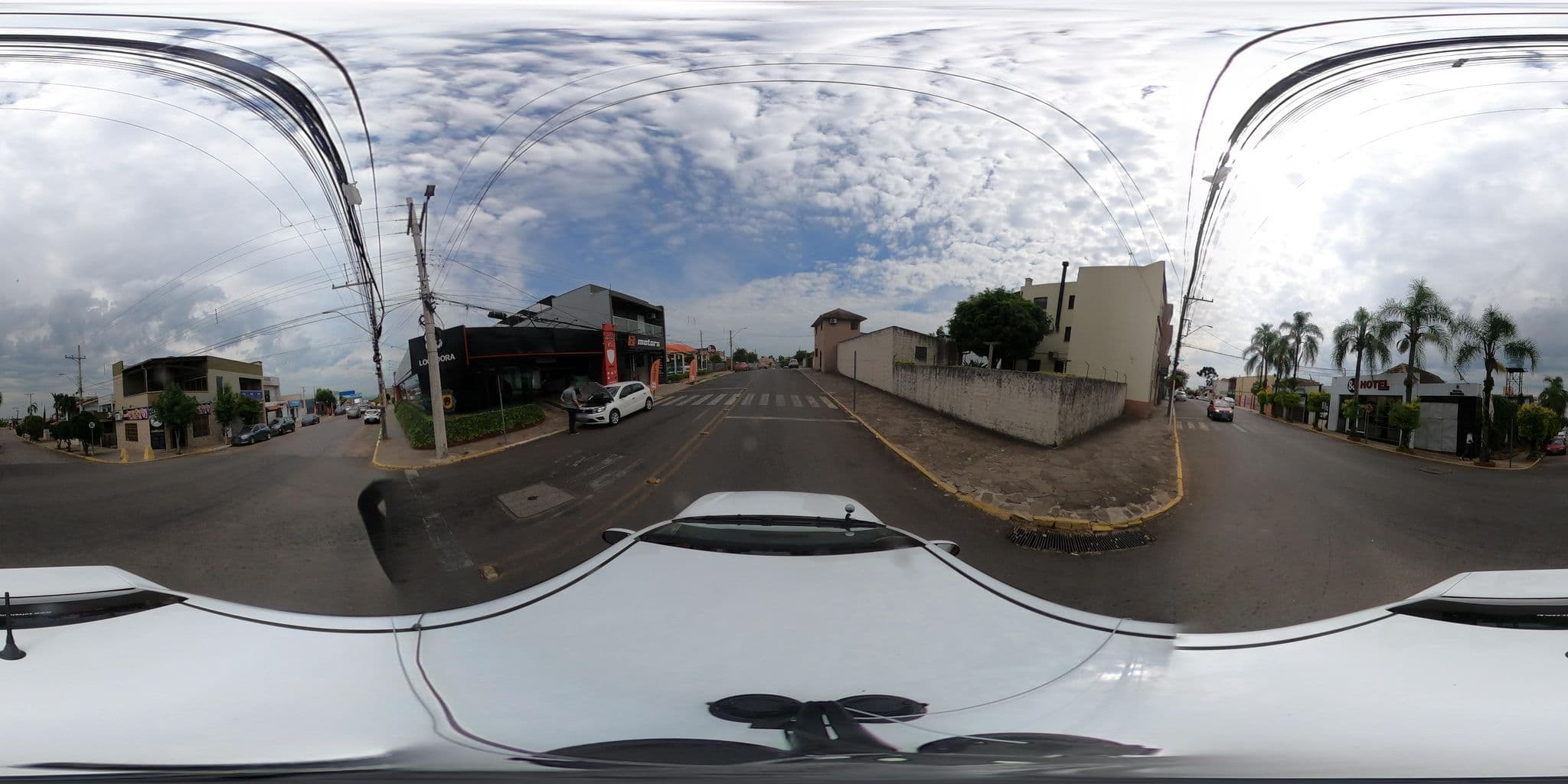 Street view near Tropical Hotel Confort, Cachoeira do Sul — © Kaart_Local (CC BY-SA · Mapillary)