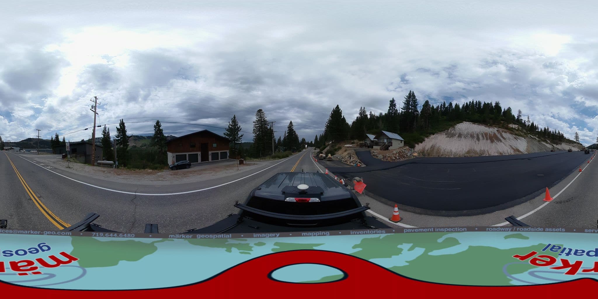Street view near Schull Lodge, Truckee — © marker_geo1 (CC BY-SA · Mapillary)