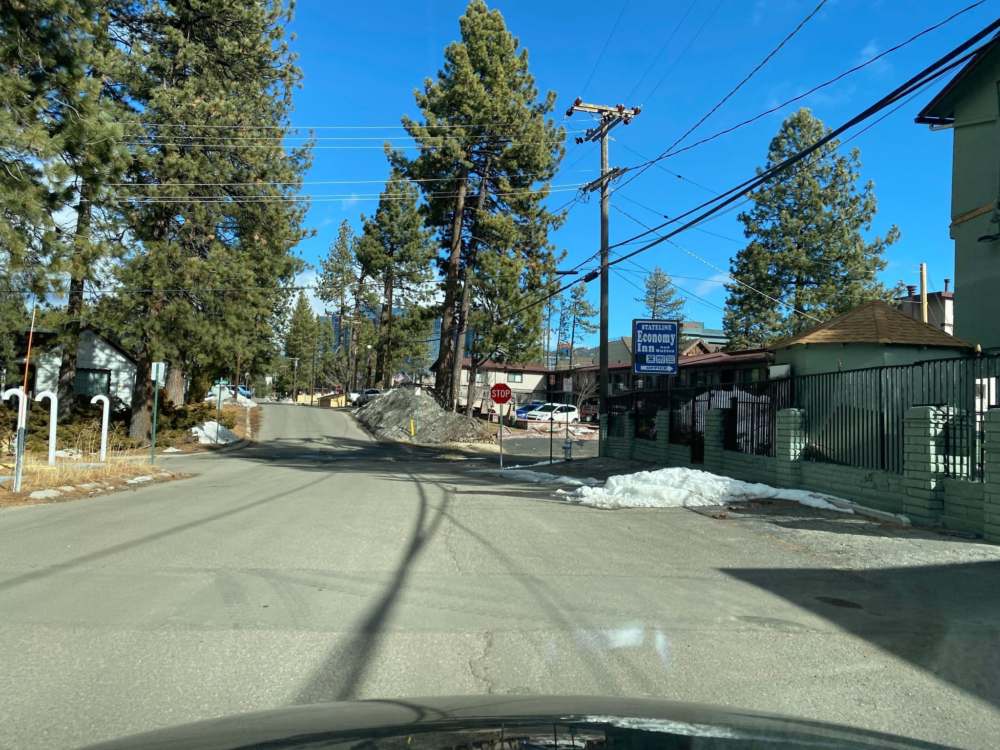 Street view near Stateline Economy Inn & Suites, Kingsbury — © brian7760 (CC BY-SA · Mapillary)