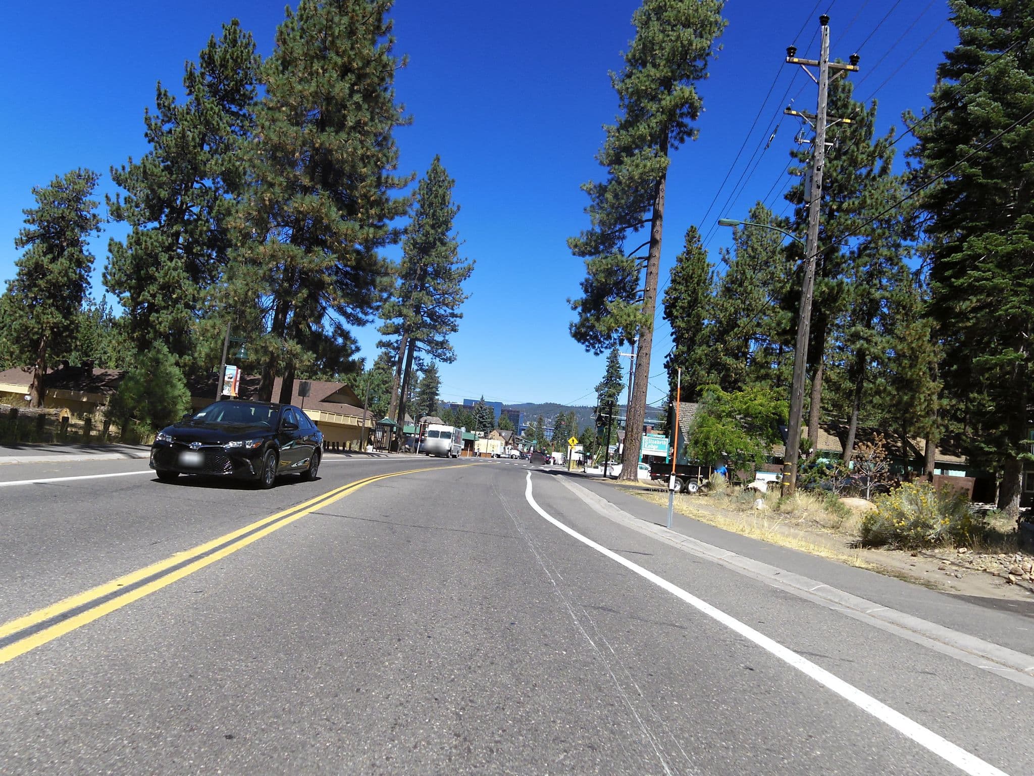 Street view near South Shore Inn, South Lake Tahoe — © clydel (CC BY-SA · Mapillary)