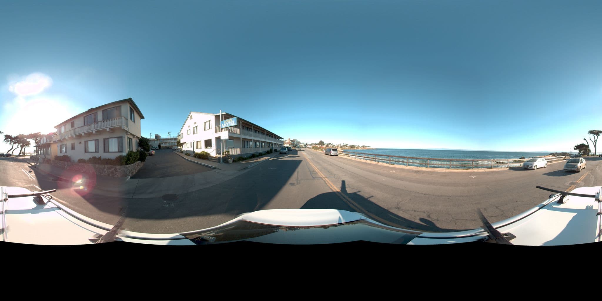 Street view near Borg's Motels, Pacific Grove — © rking (CC BY-SA · Mapillary)