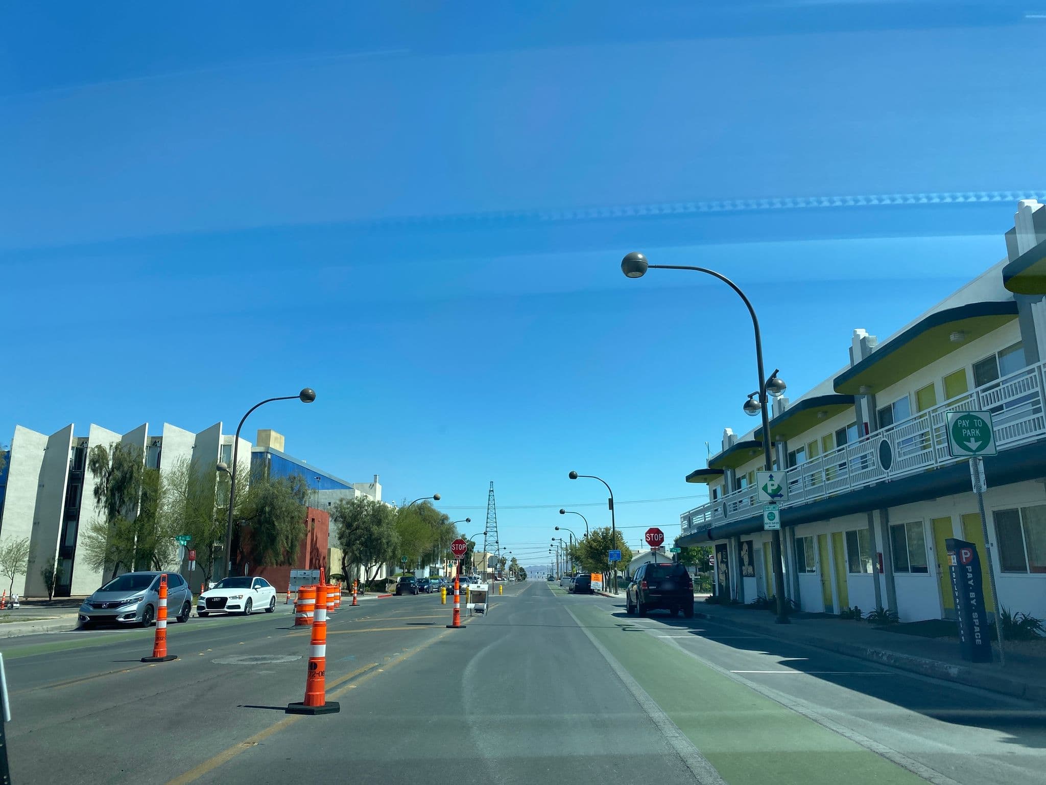 Street view near Downtowner Motel, Las Vegas — © matsayz (CC BY-SA · Mapillary)