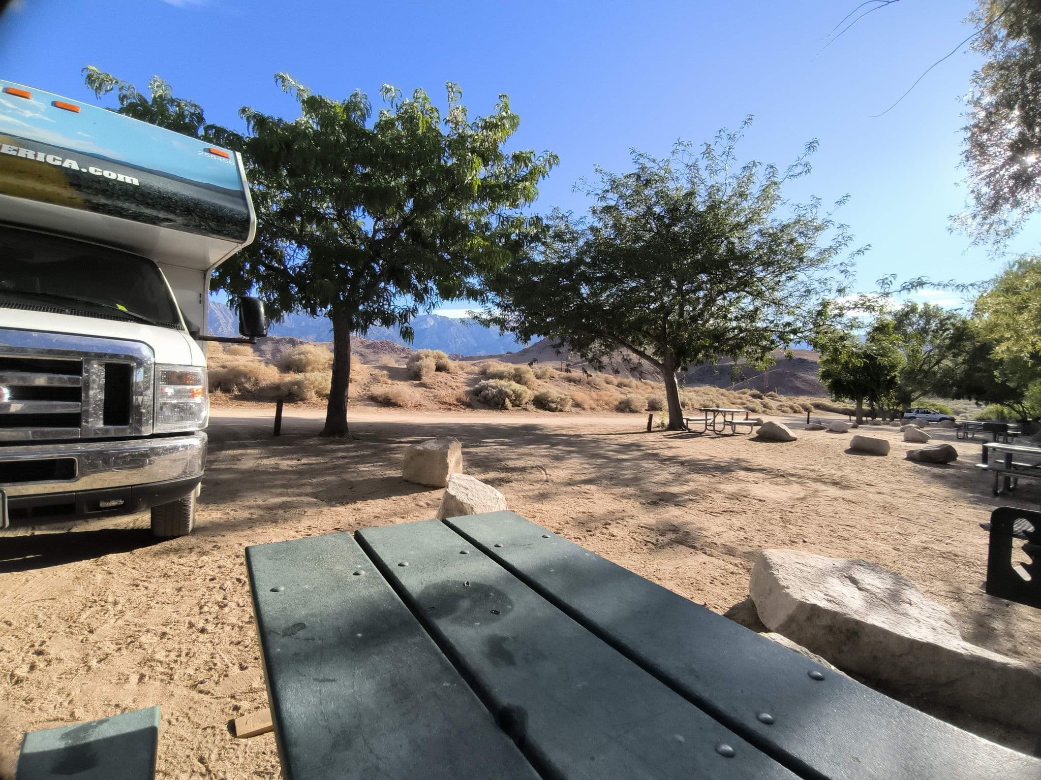 Street view near Portuguese Joe Campground, Lone Pine — © netsailor (CC BY-SA · Mapillary)