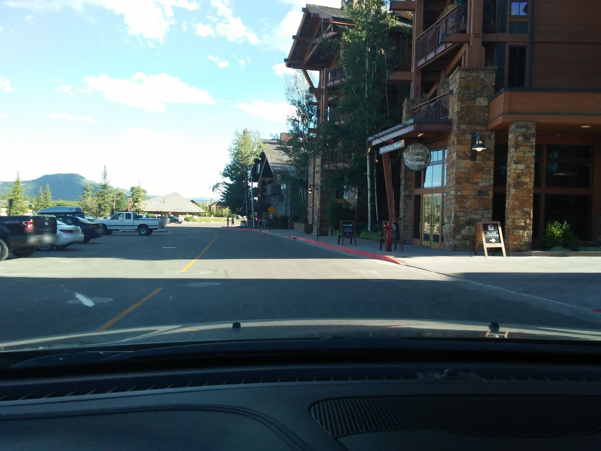 Street view near Crystal Springs Lodge, Moose Wilson Road