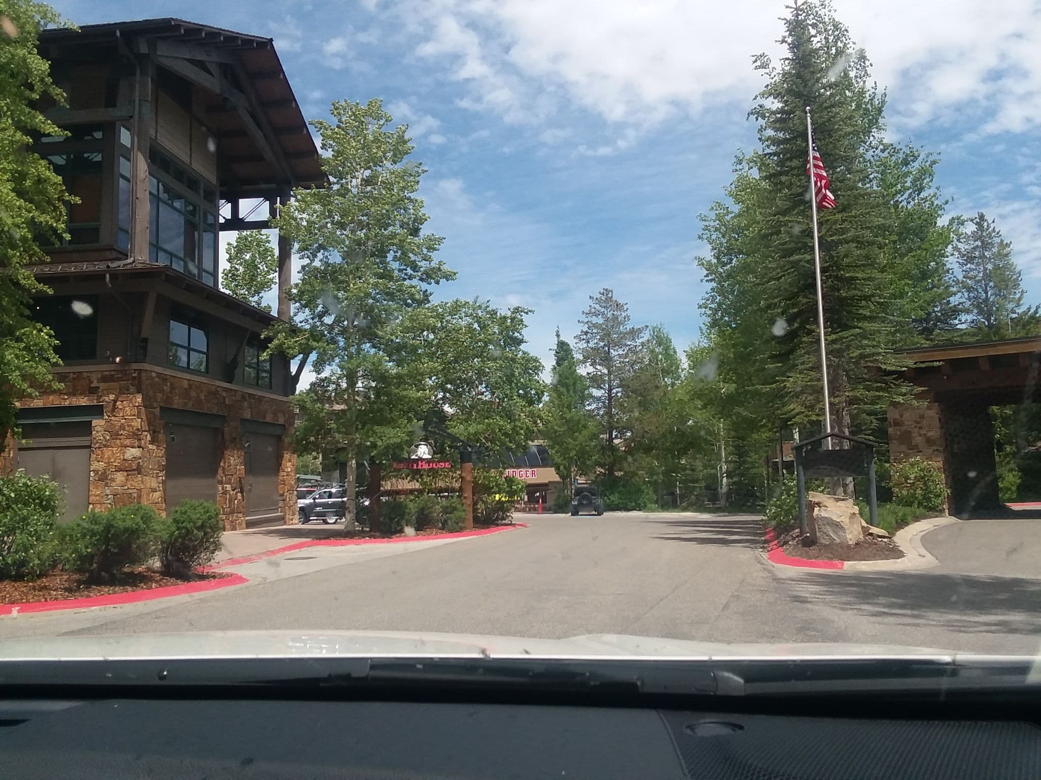 Street view near Cody House, Moose Wilson Road
