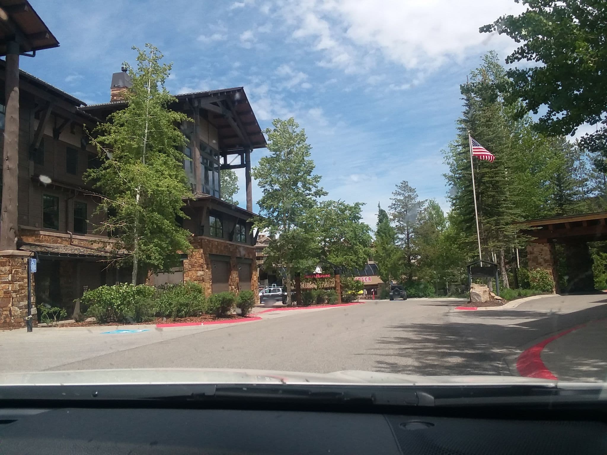 Street view near Teton Club, Moose Wilson Road