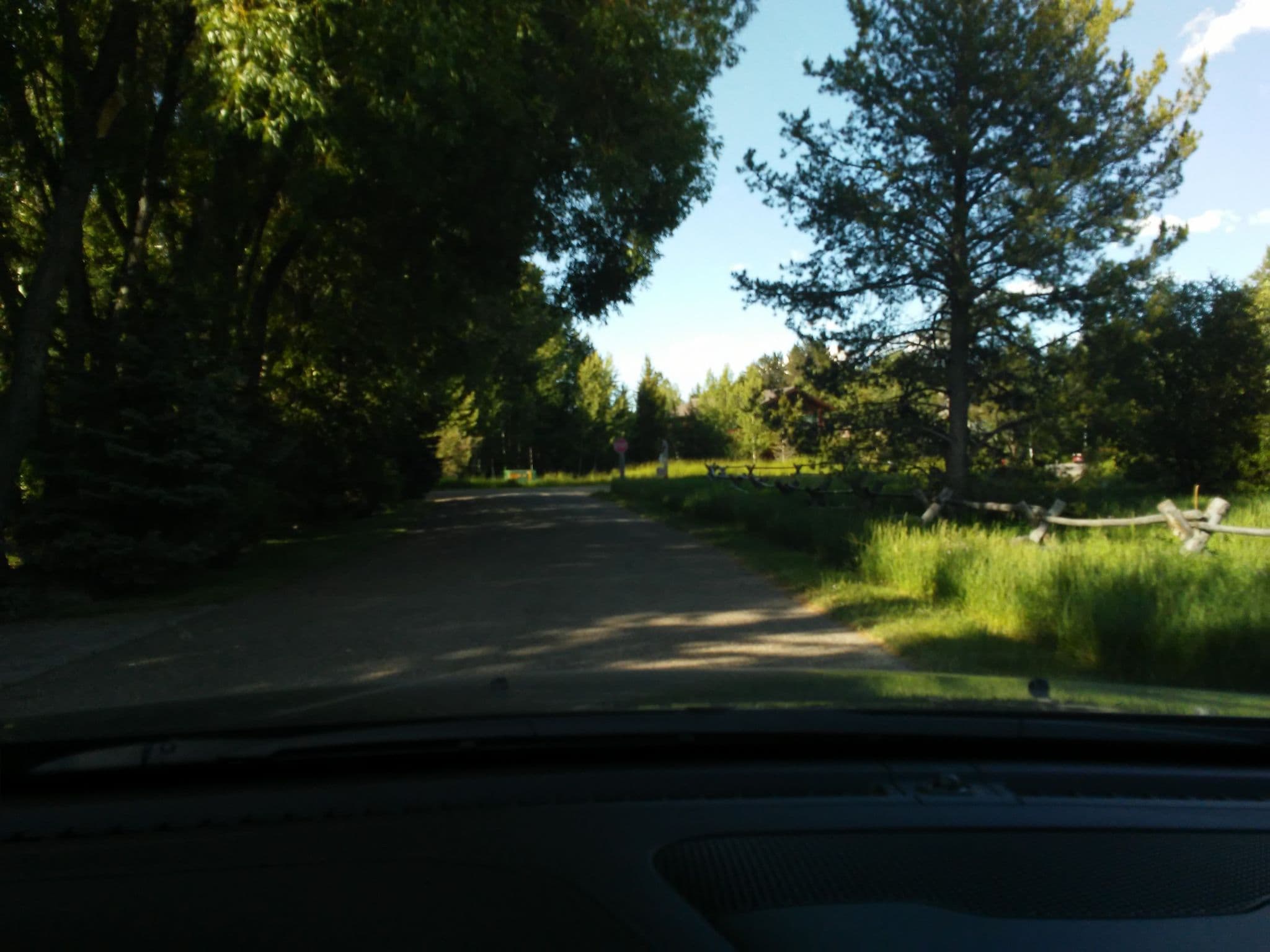 Street view near Thistle, Moose Wilson Road