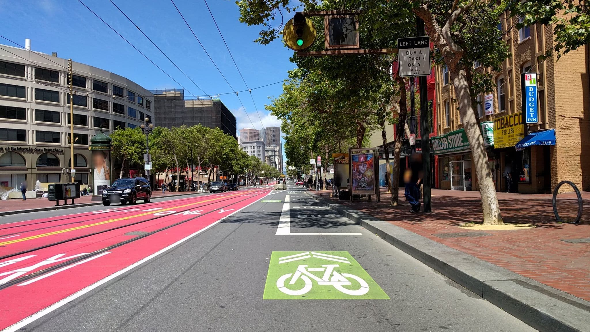 Street view near Budget Inn, San Francisco — © andrewsnow (CC BY-SA · Mapillary)