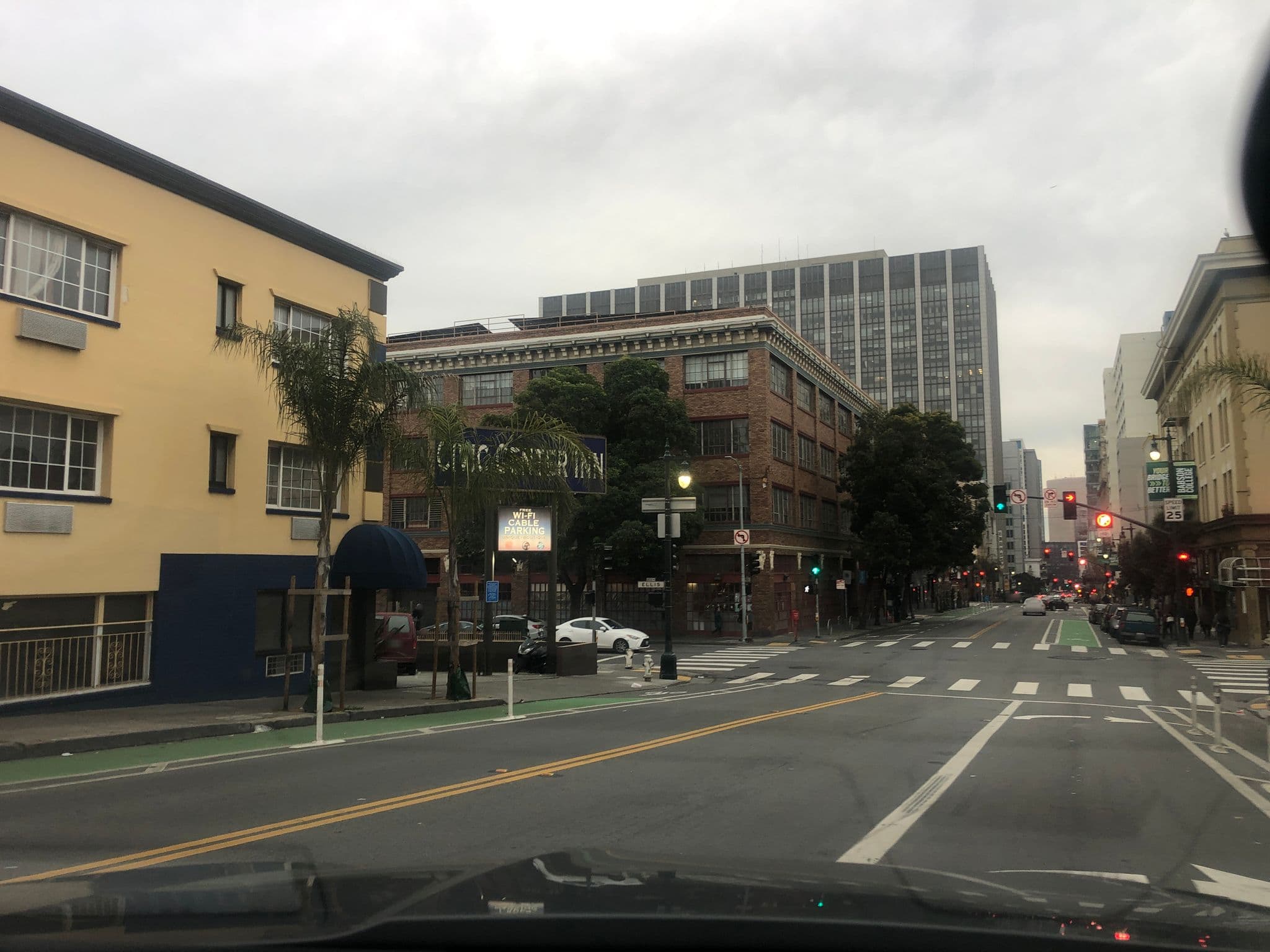 Street view near Alexis Park Tenderloin, San Francisco