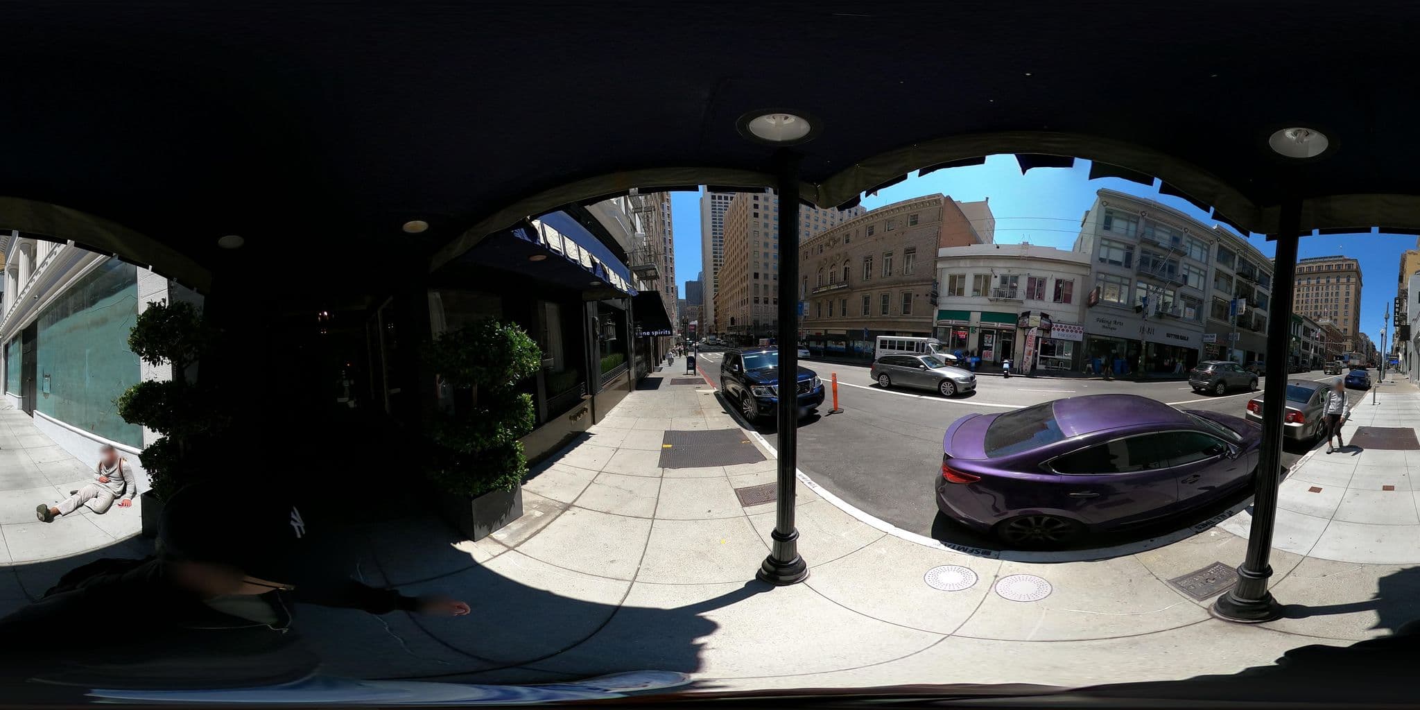 Street view near Hotel Cartwright, Chinatown