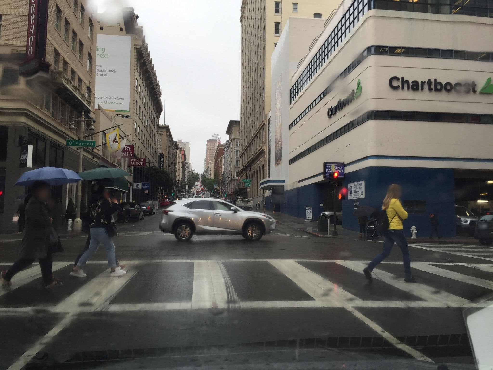 Street view near Columbia Hotel, Chinatown