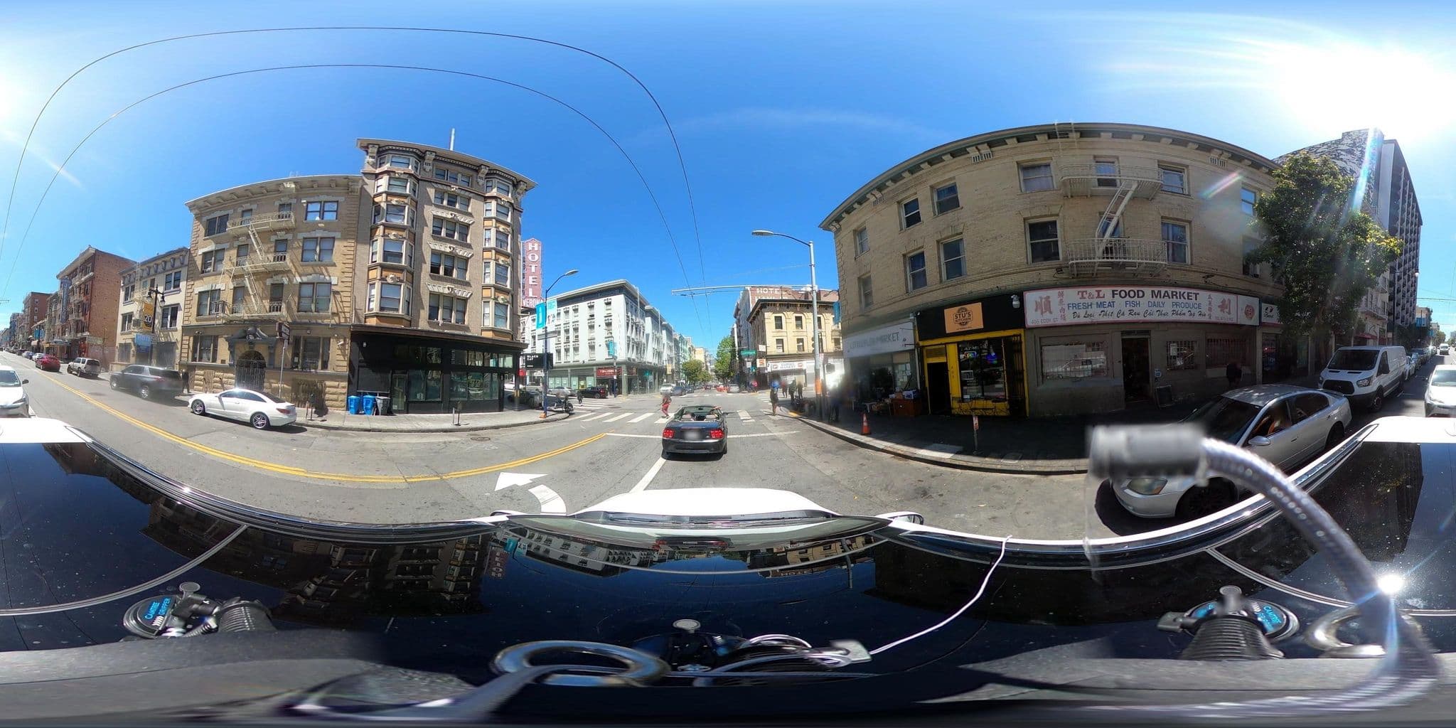 Street view near Allen Hotel, San Francisco