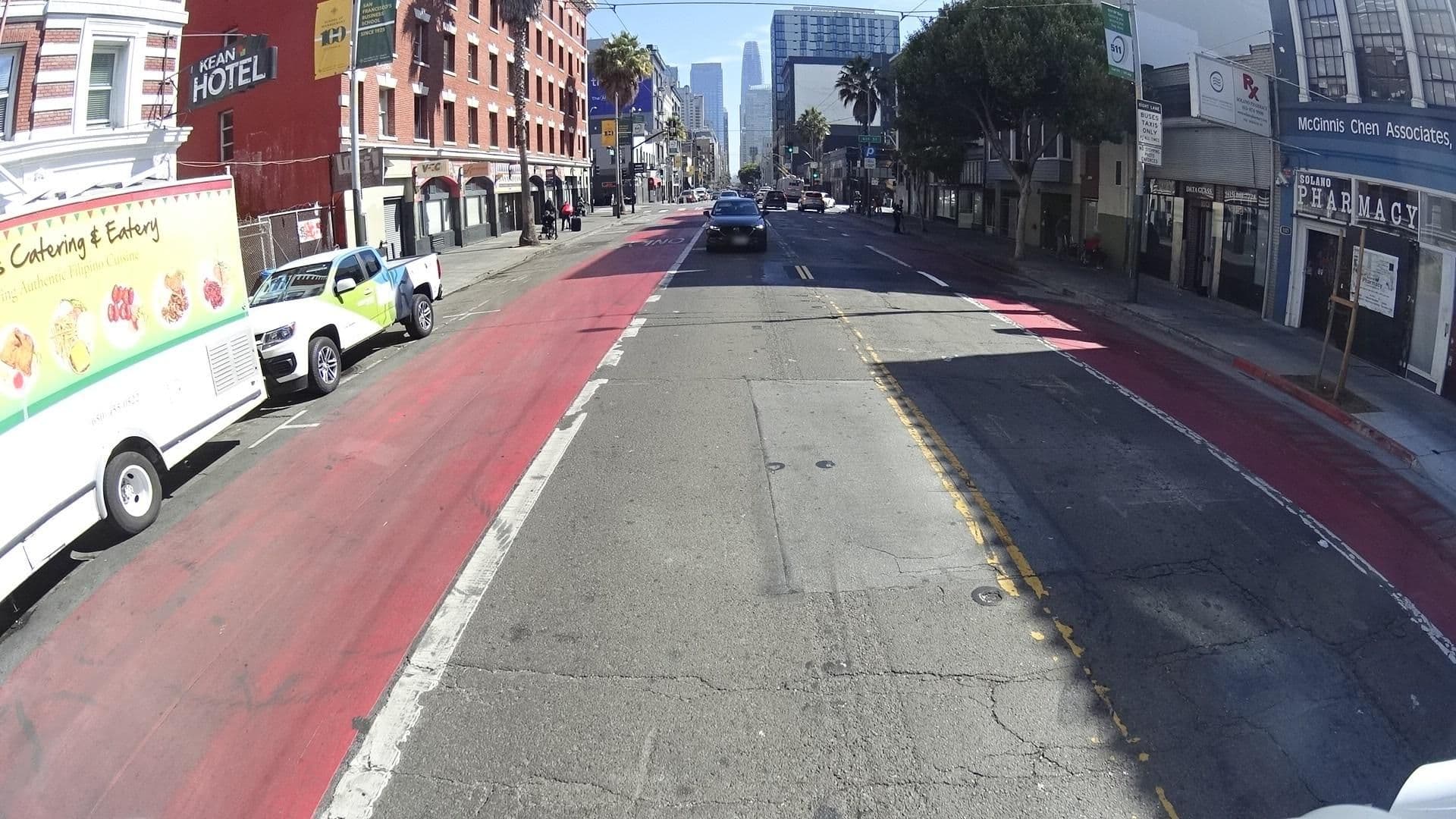 Street view near Kean Hotel, San Francisco