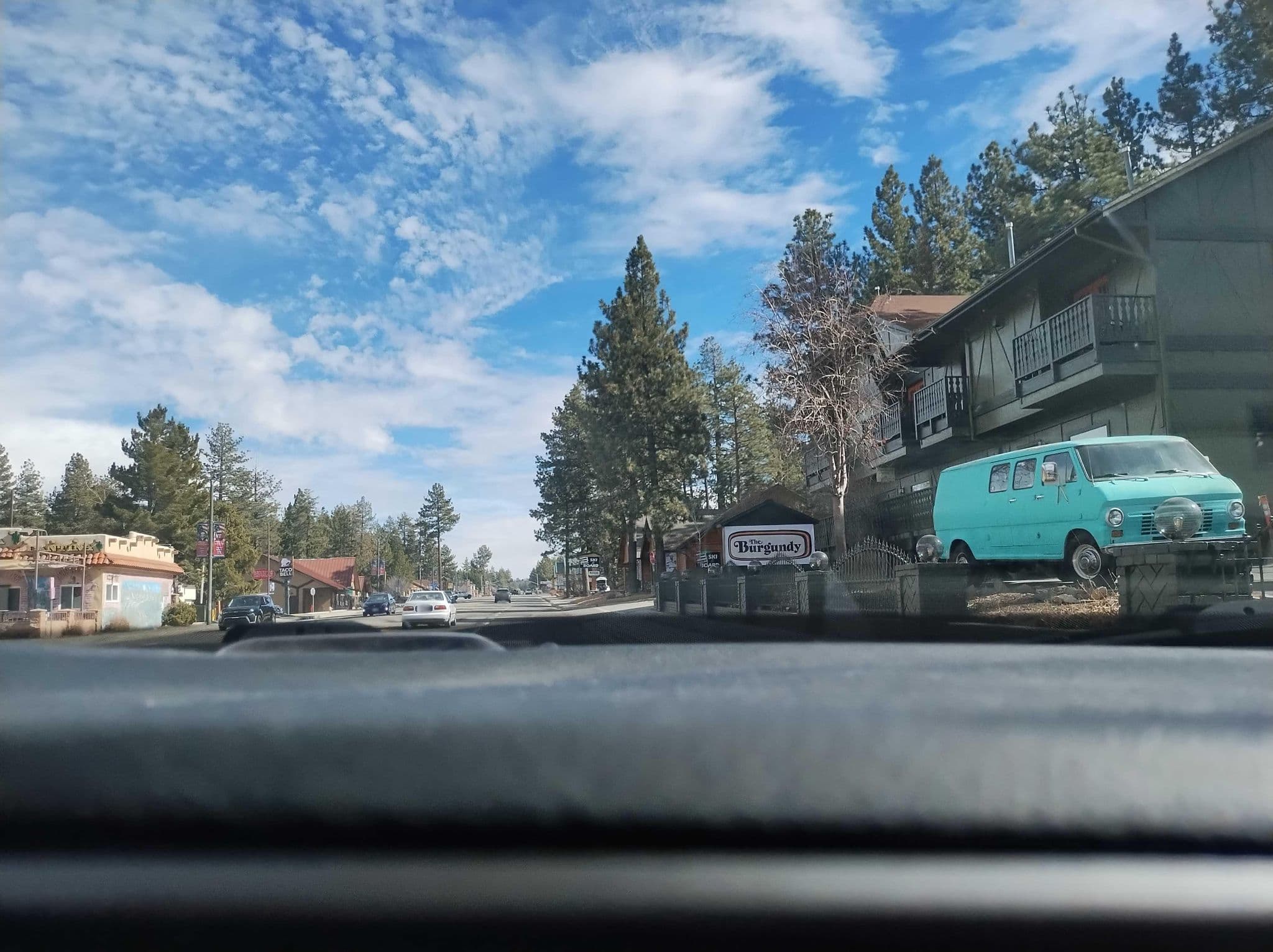 Street view near Black Forest Lodge, Big Bear Lake — © inlandurbanist (CC BY-SA · Mapillary)
