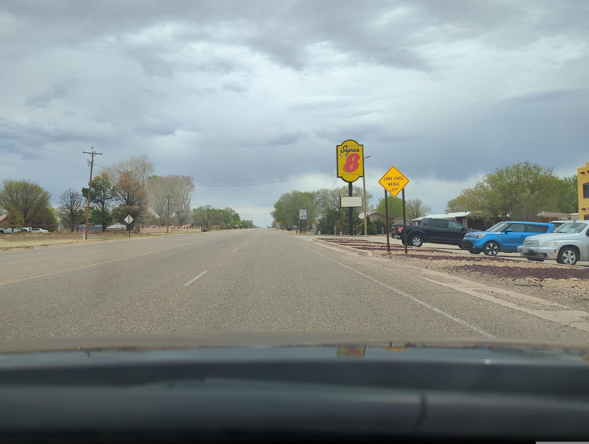 Street view near Super 8 by Wyndham Fort Sumner, Cannon Air Force Base — © missmichiko (CC BY-SA · Mapillary)