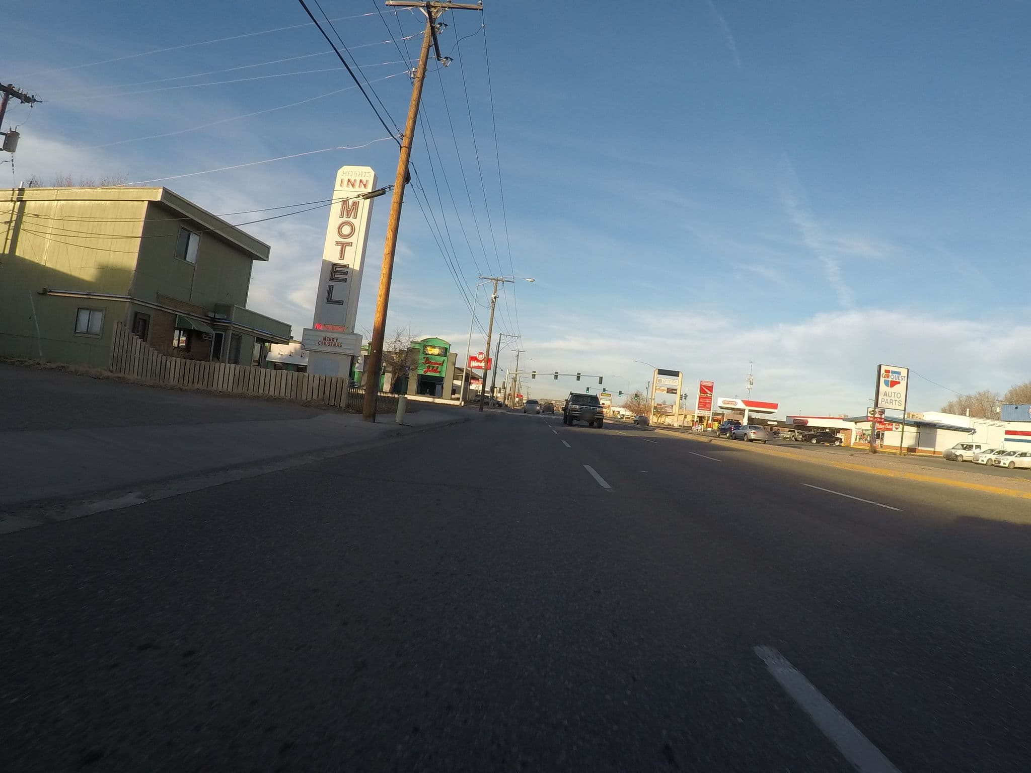 Street view near Heights Inn Motel, Lockwood — © chrisbeddow (CC BY-SA · Mapillary)