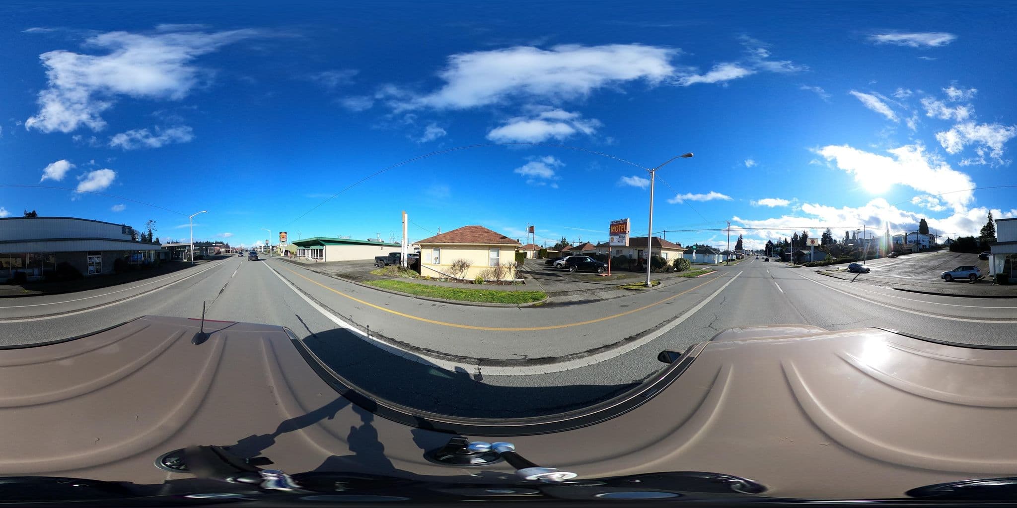 Street view near Traveler's Motel, Port Angeles — © LowestPotential (CC BY-SA · Mapillary)