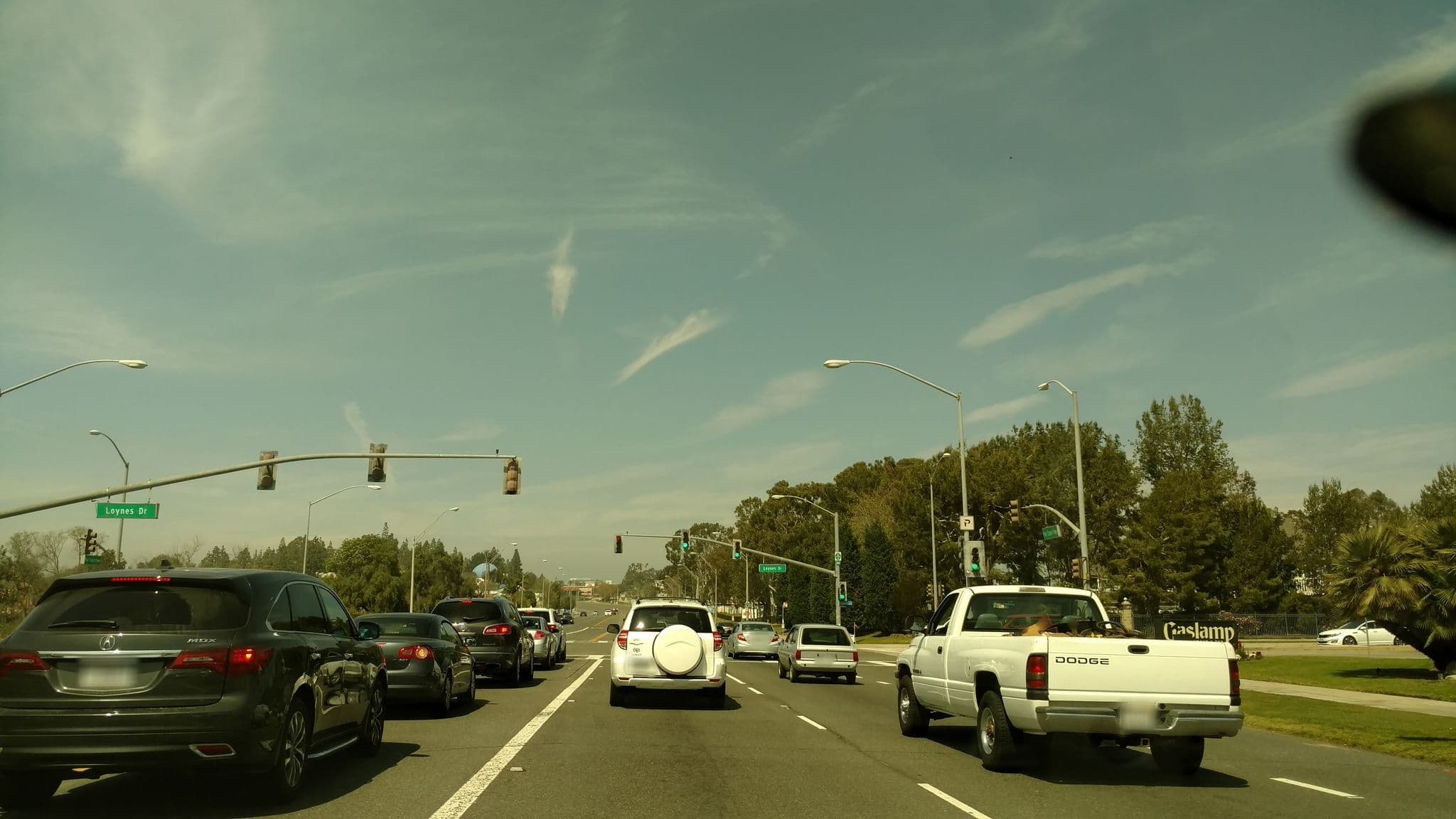 Street view near Gaslamp Restaurant & Bar, Seal Beach — © nmixter (CC BY-SA · Mapillary)