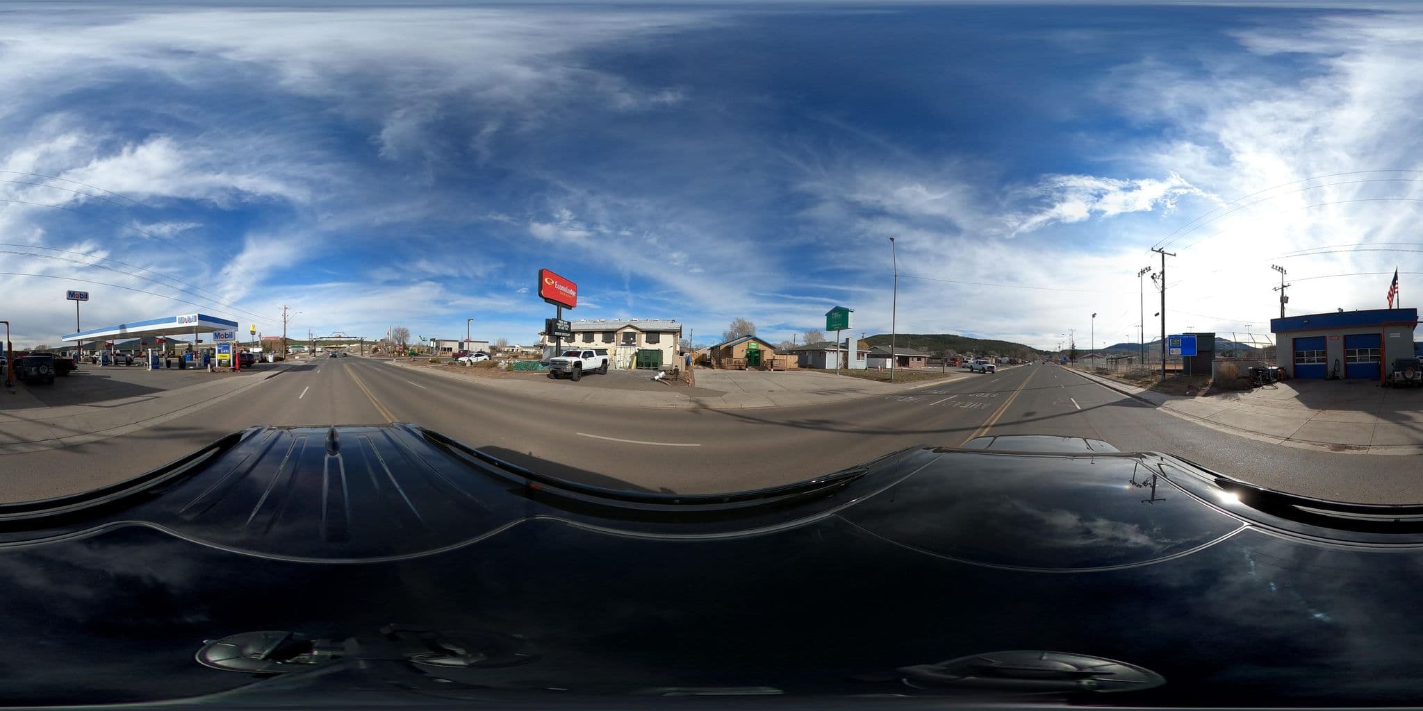 Street view near Econo Lodge, Parks — © justinmeyers (CC BY-SA · Mapillary)