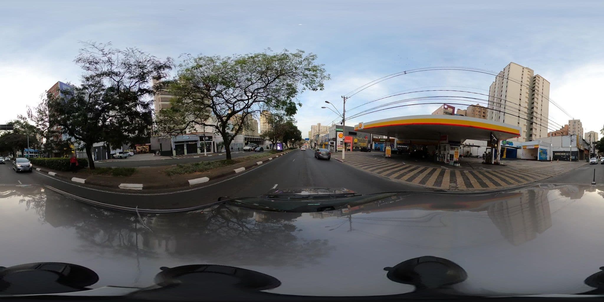 Street view near Mr. Hostel, Campinas — © jmfaria (CC BY-SA · Mapillary)