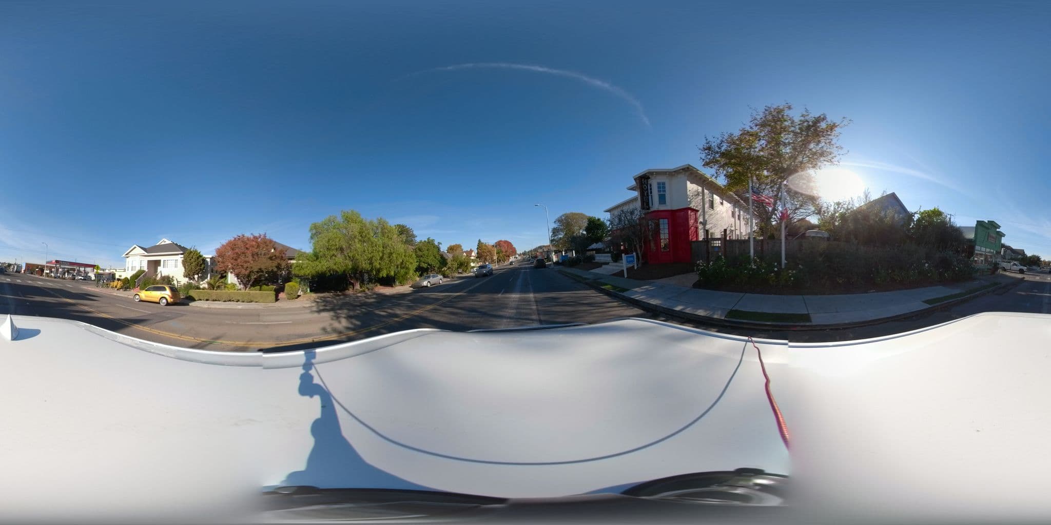 Street view near Metro Hotel, Petaluma — © copmapillary (CC BY-SA · Mapillary)