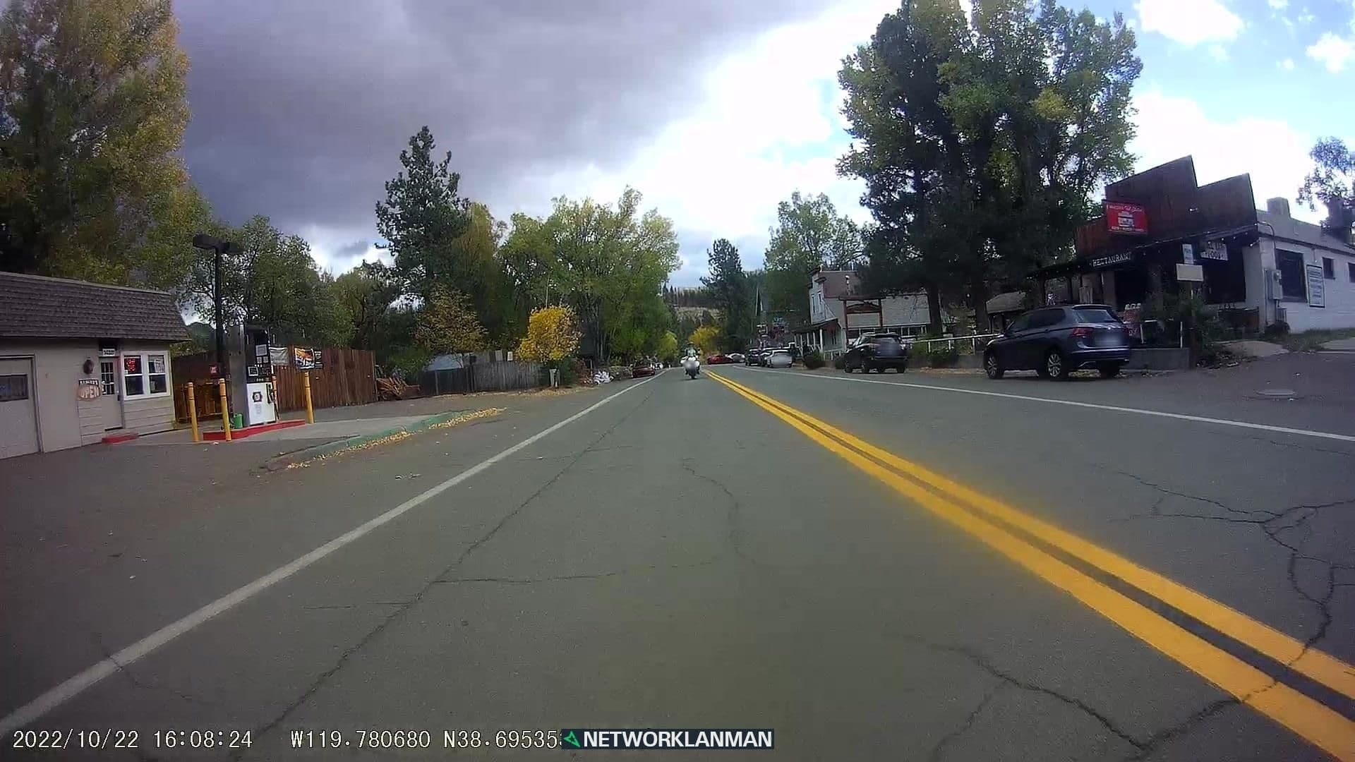 Street view near J Markleeville Toll Station, Gardnerville Ranchos — © networklanman (CC BY-SA · Mapillary)