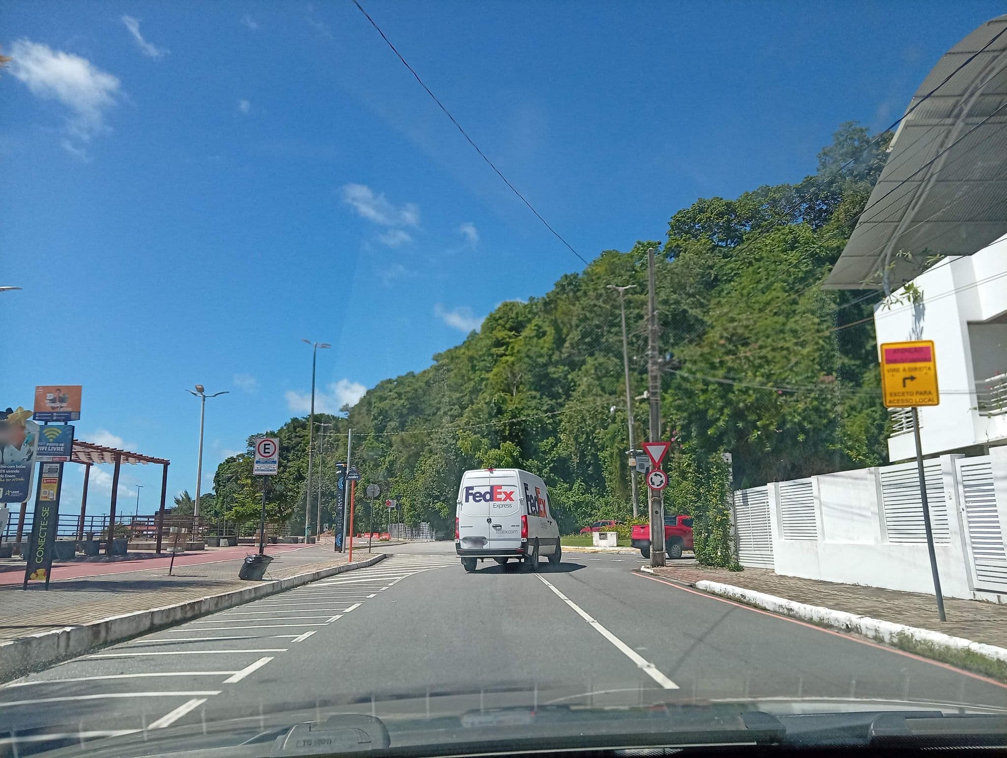 Street view near Hotel Nord Class Cabo Branco, João Pessoa — © raphaelmirc (CC BY-SA · Mapillary)