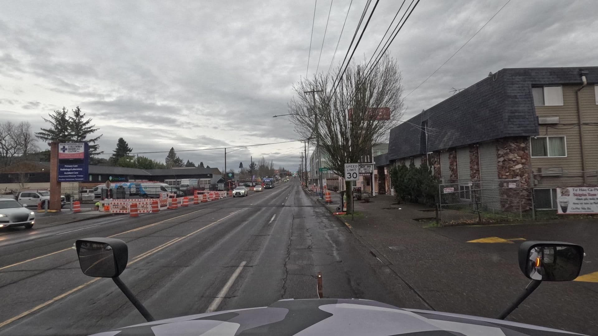 Street view near Unicorn Motel, Lents — © bct (CC BY-SA · Mapillary)