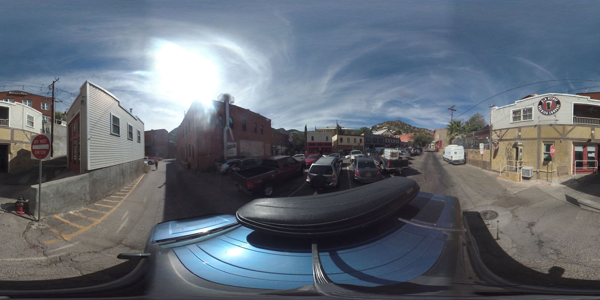 Street view near Hotel La More, Bisbee — © chrisbeddow (CC BY-SA · Mapillary)